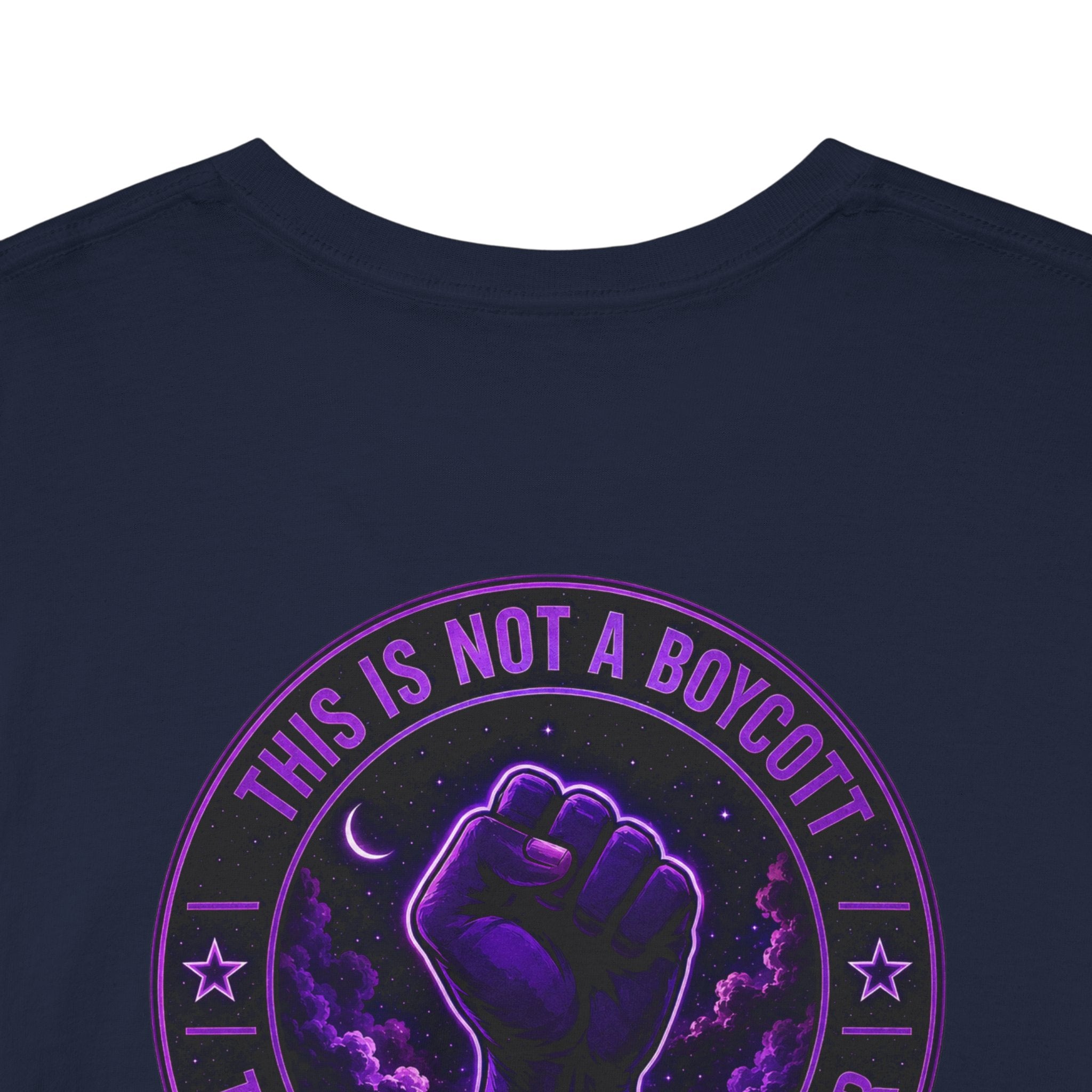 Graphic Tee — "Silence Is Not A Rebellion" Black Power Fist Tee