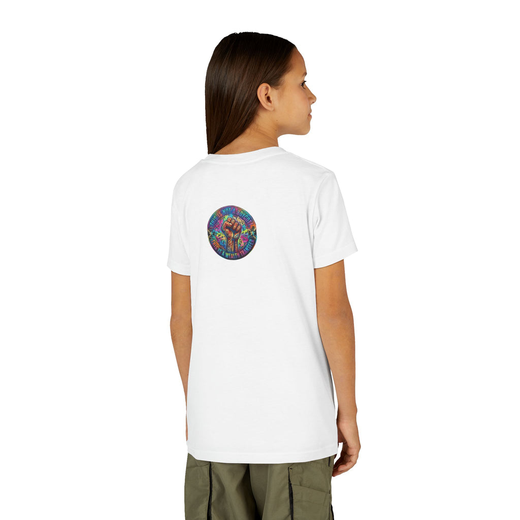 Kids Gaming Tee — Neon Rainbow Portal Gamer Shirt
