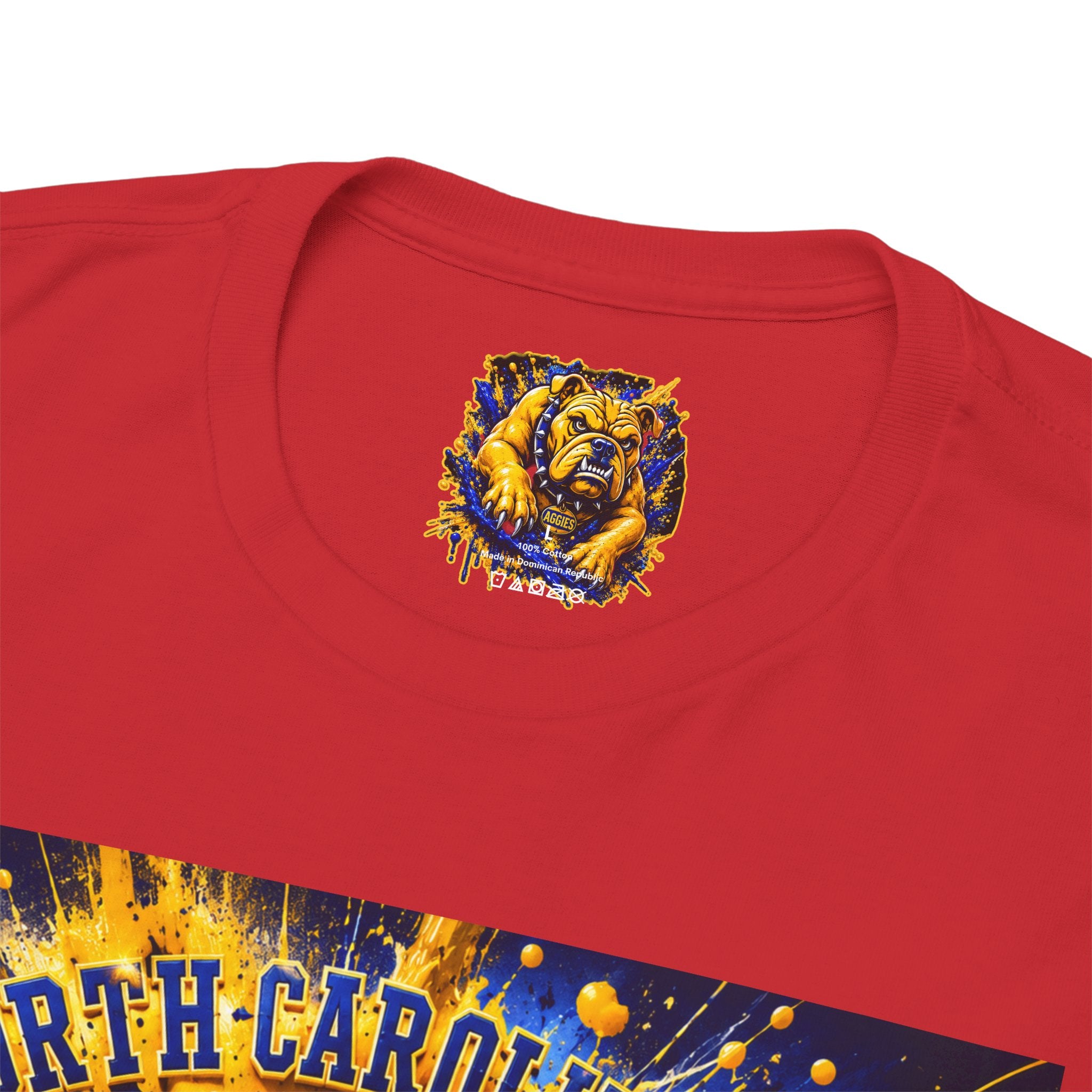 North Carolina A&T Aggies Bulldog T-Shirt — A&T Logo College Tee