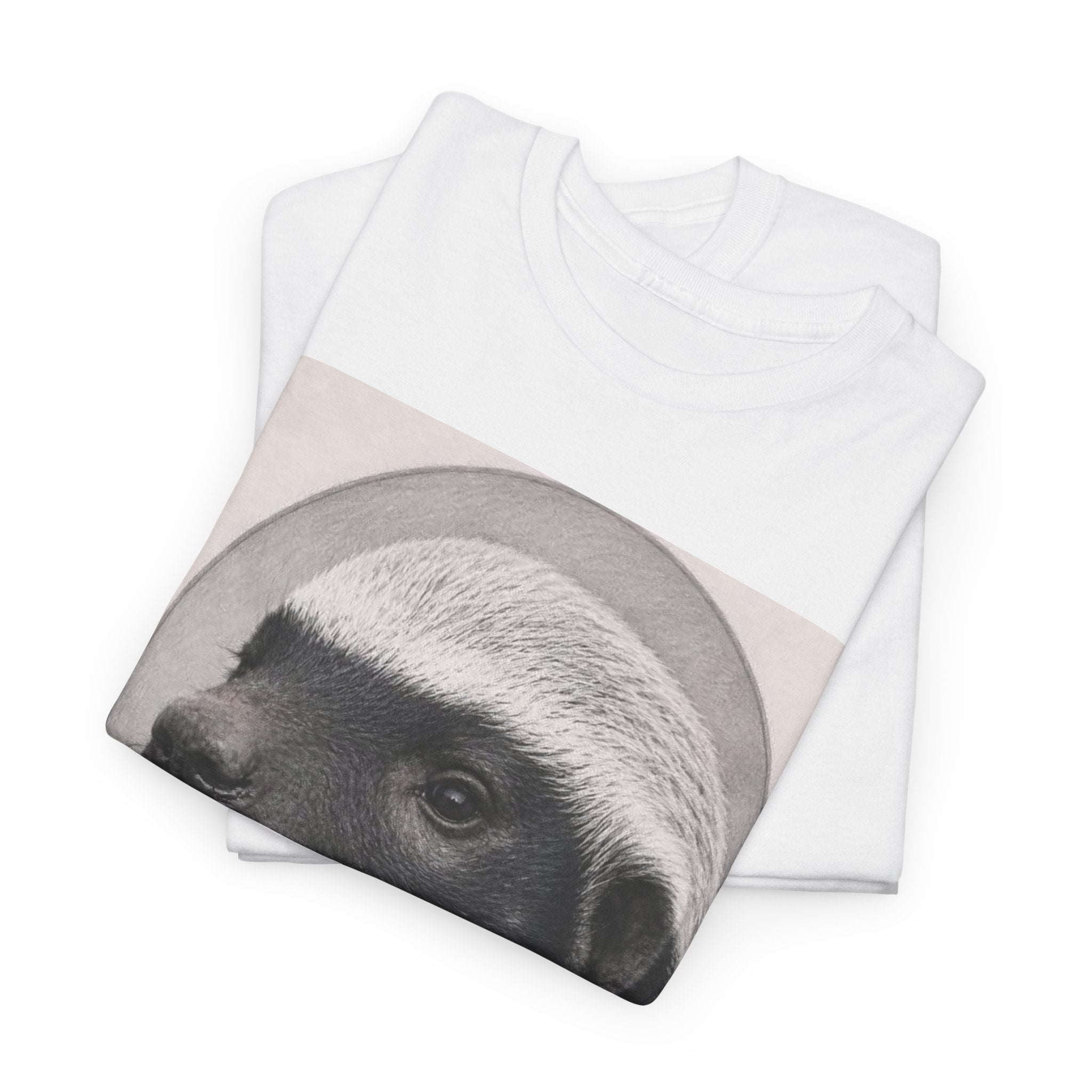 Badger Portrait Tee — "Which One of Y’all MF Said Something About a Home?" Graphic T‑Shirt