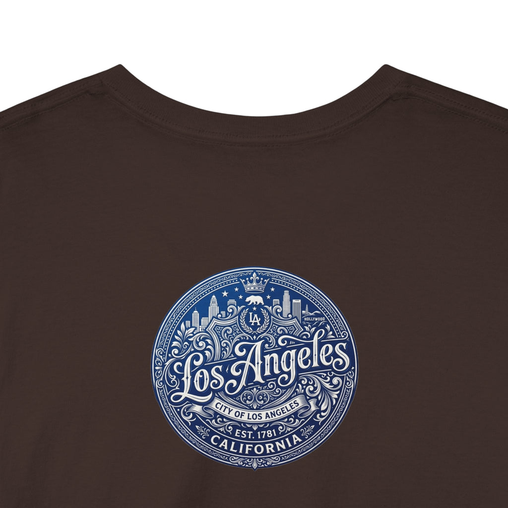 Iconic Rap Legend Photo Tee — Los Angeles Cap Graphic