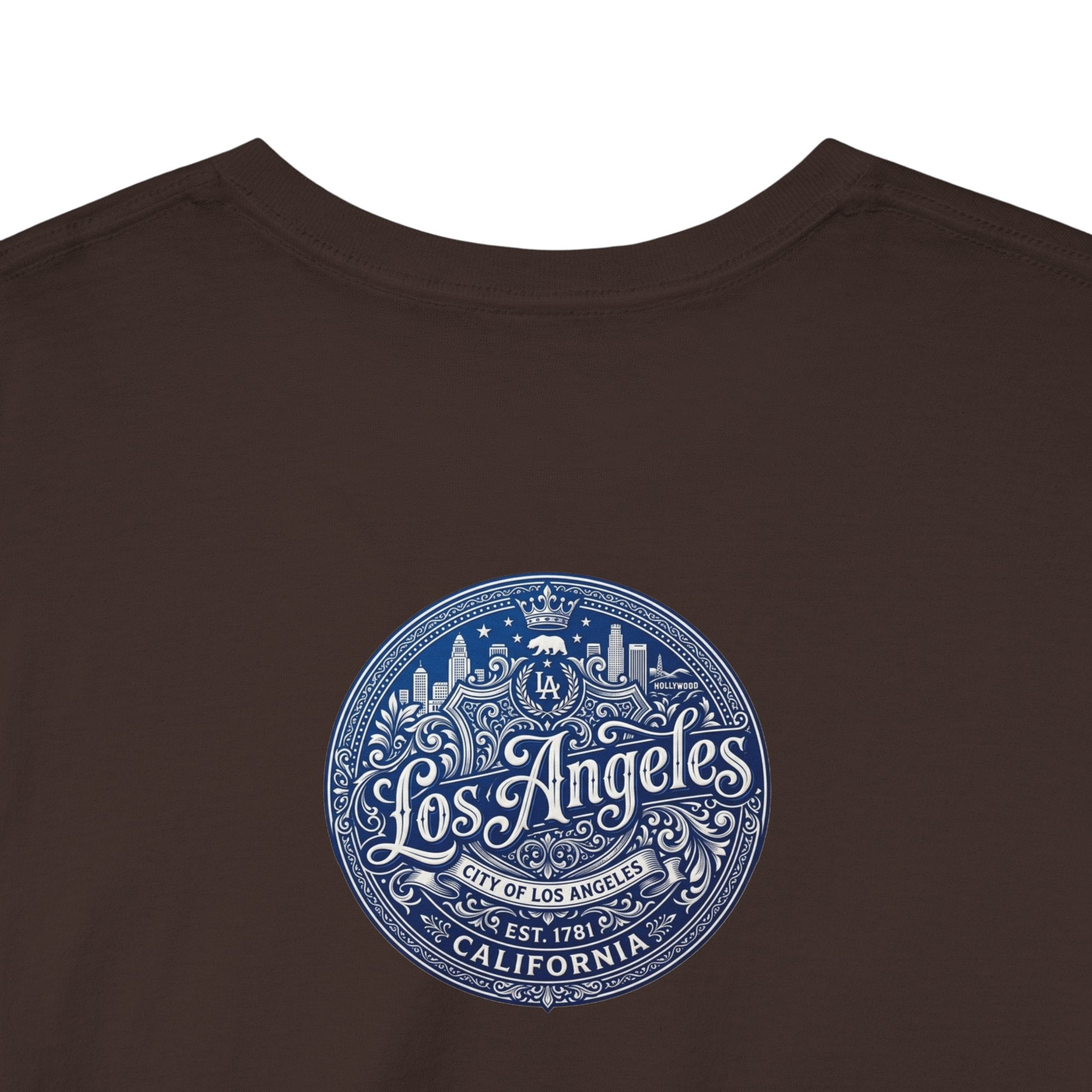 Iconic Rap Legend Photo Tee — Los Angeles Cap Graphic