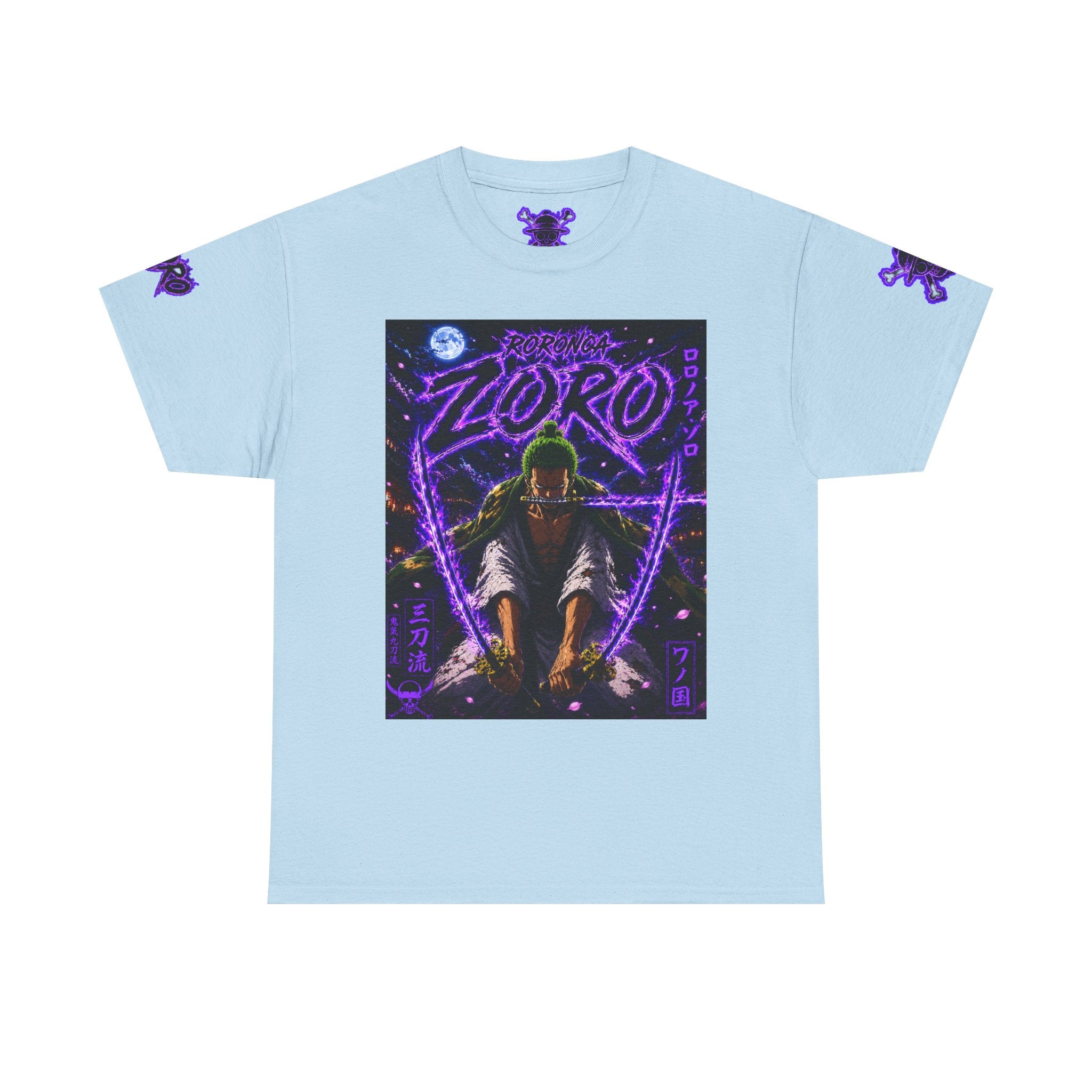 Zoro Neon Samurai T‑Shirt