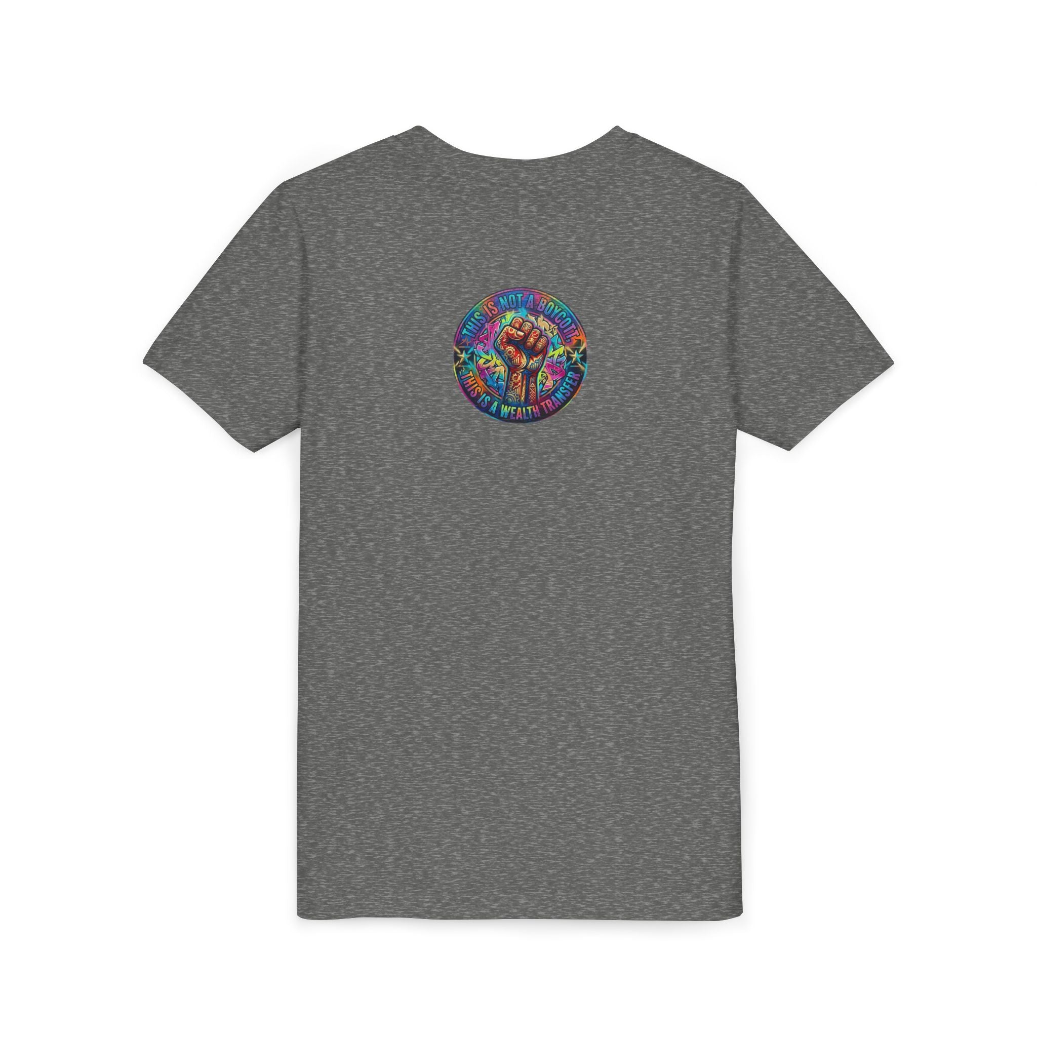 Kids Gaming Tee — Neon Rainbow Portal Gamer Shirt