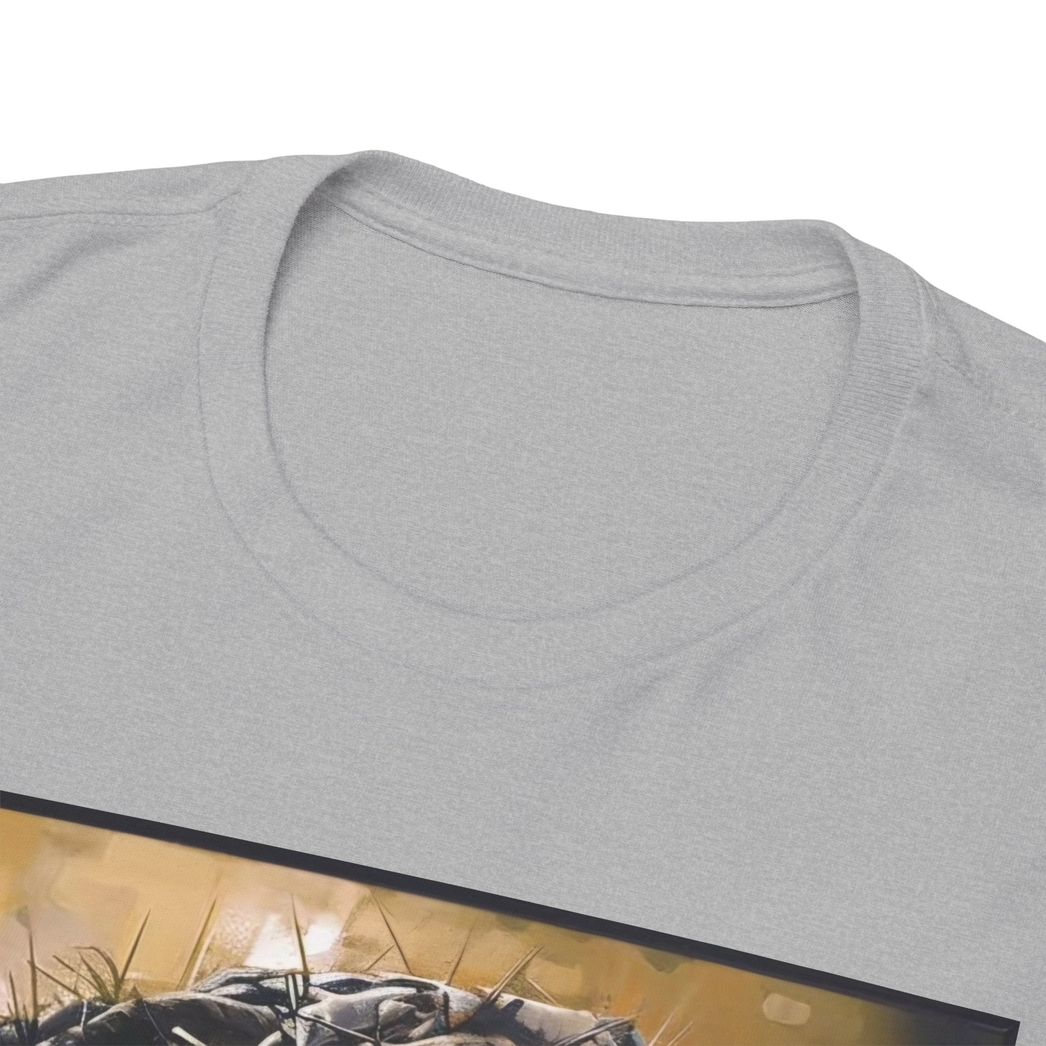 Jesus Portrait Tee with 'This Is Not A Boycott — This Is A Wealth Transfer' Back Emblem