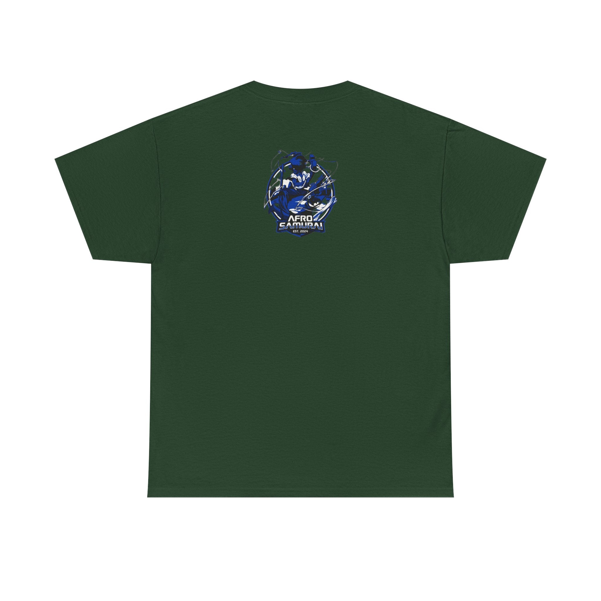 Afro Samurai Graphic Tee — Anime Streetwear T‑Shirt