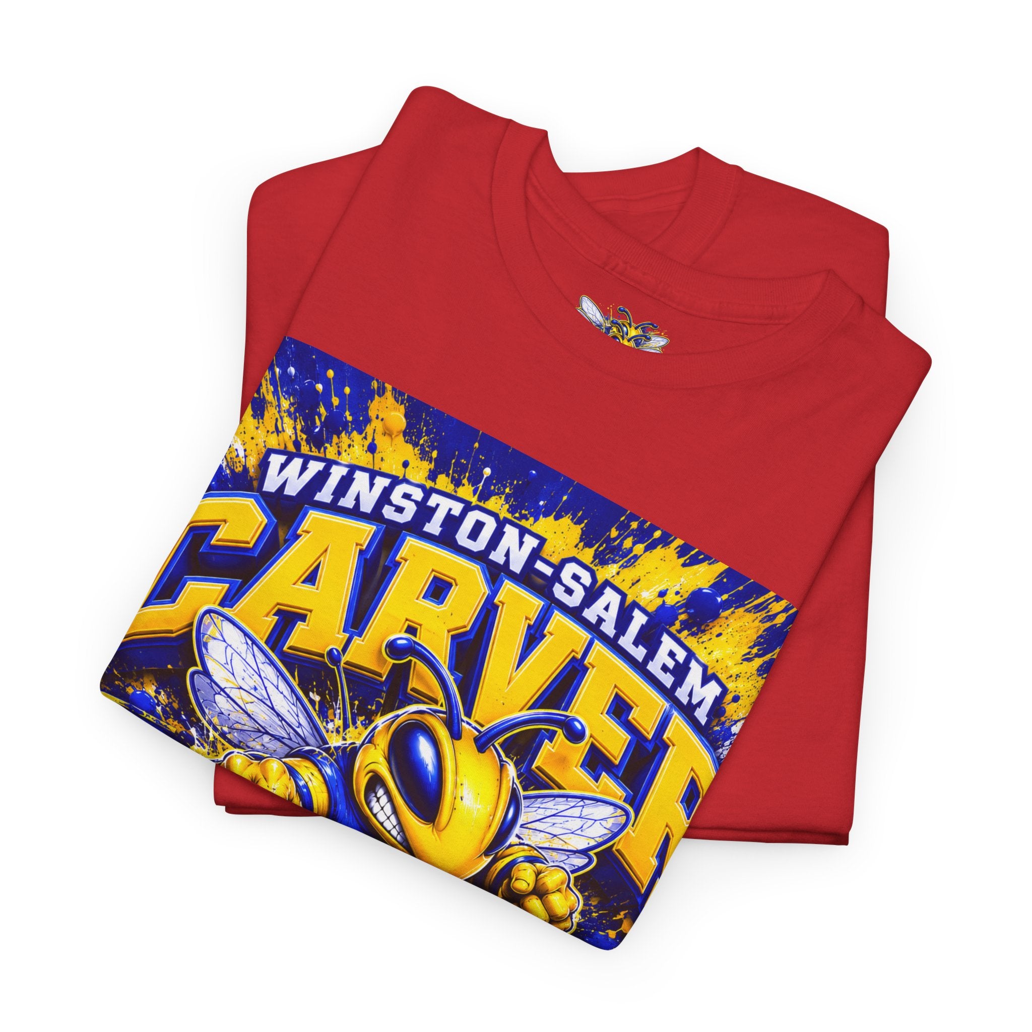Carver Yellow Jackets T-Shirt — Winston-Salem High School Mascot Tee