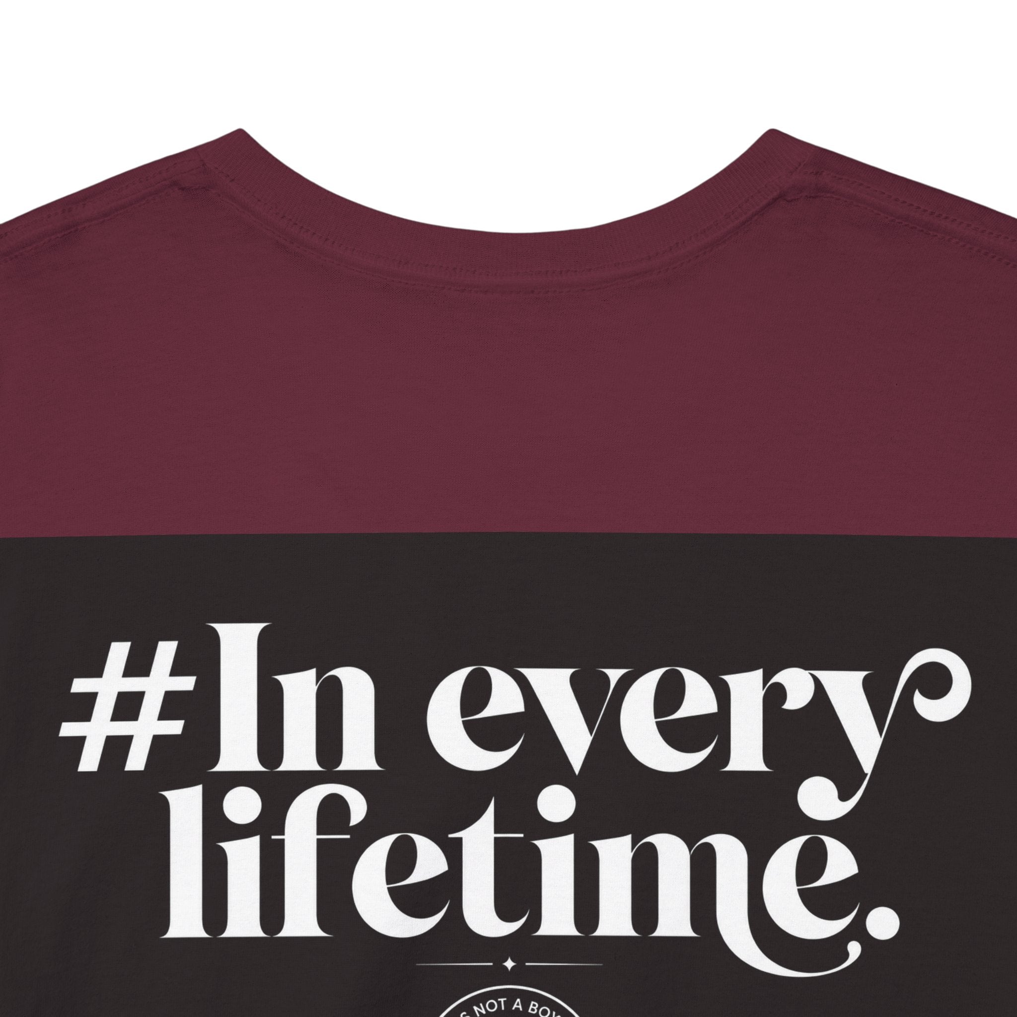 Political Protest Tee — “This Is Not a Boycott, This Is a Wealth Transfer” Shirt (Back: #InEveryLifetime)