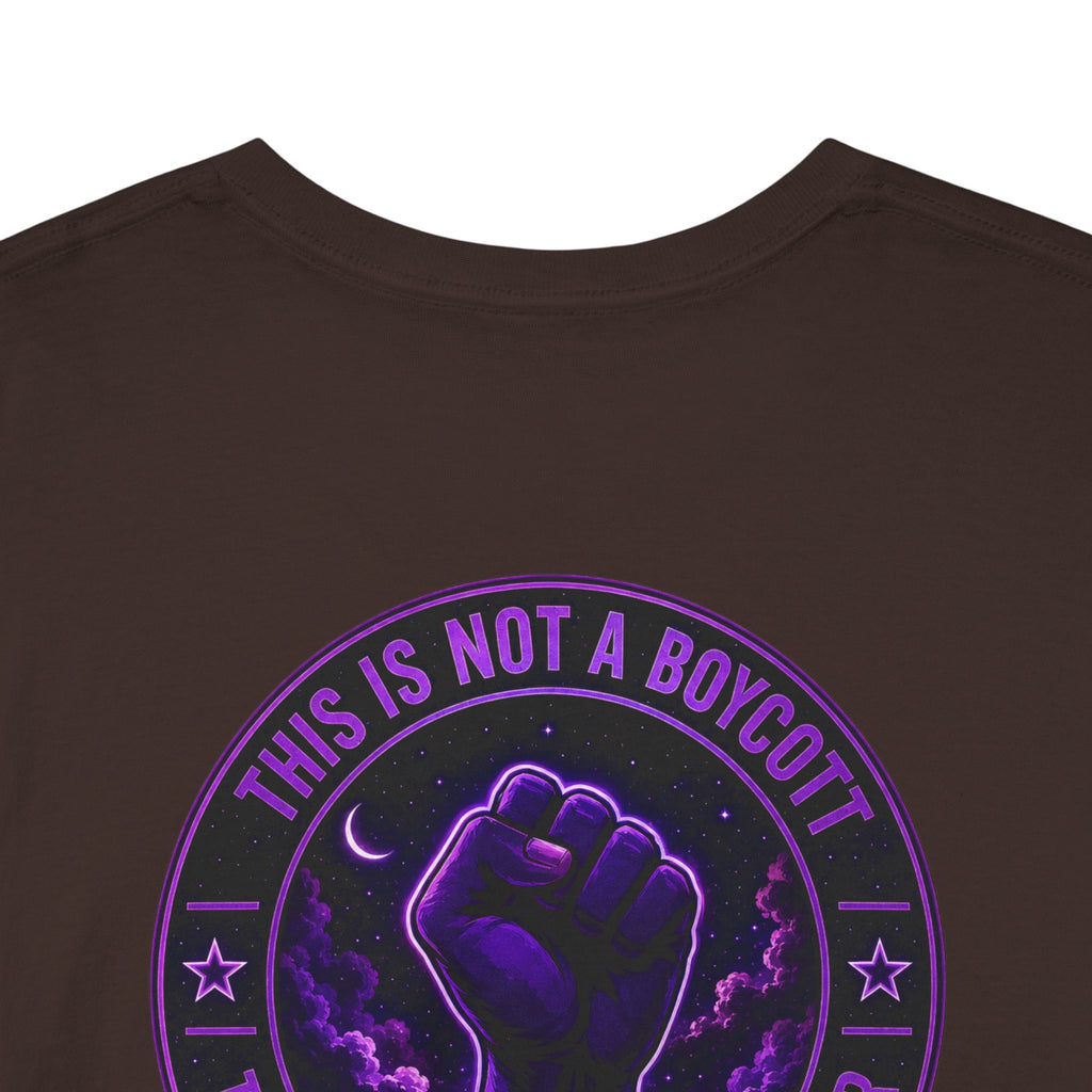 Graphic Tee — "Silence Is Not A Rebellion" Black Power Fist Tee
