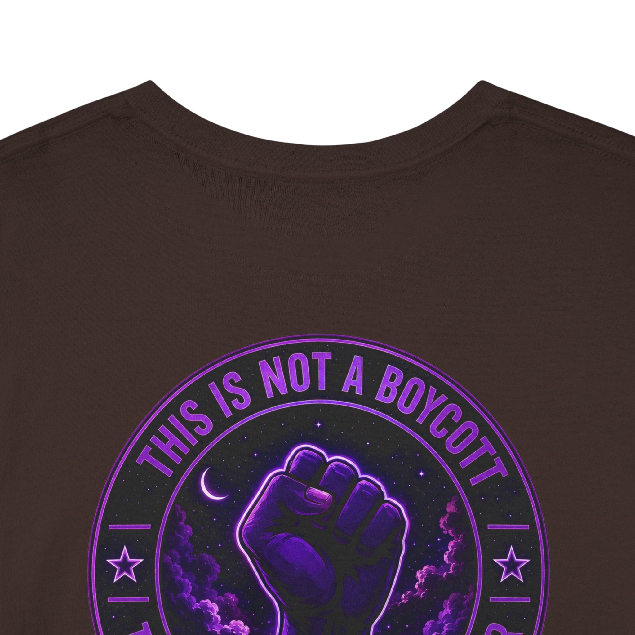 Graphic Tee — "Silence Is Not A Rebellion" Black Power Fist Tee