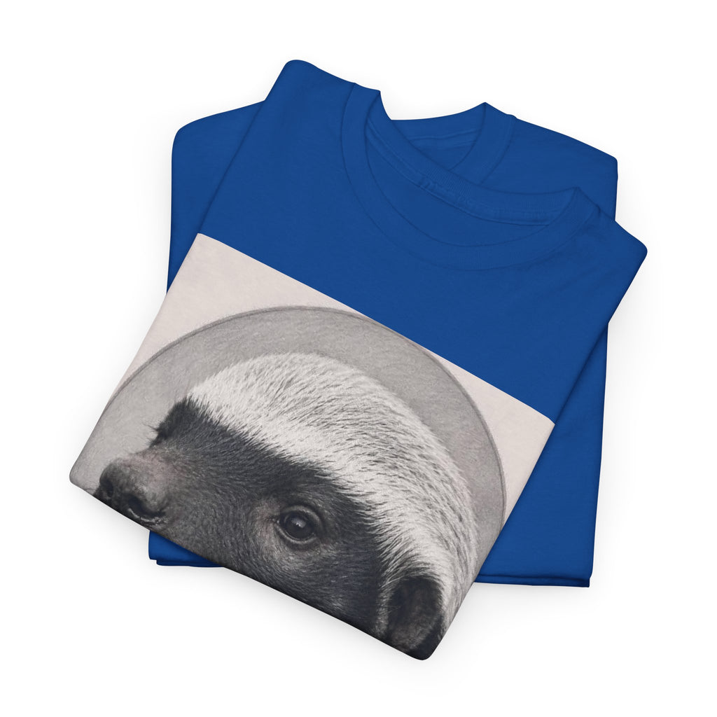 Badger Portrait Tee — "Which One of Y’all MF Said Something About a Home?" Graphic T‑Shirt