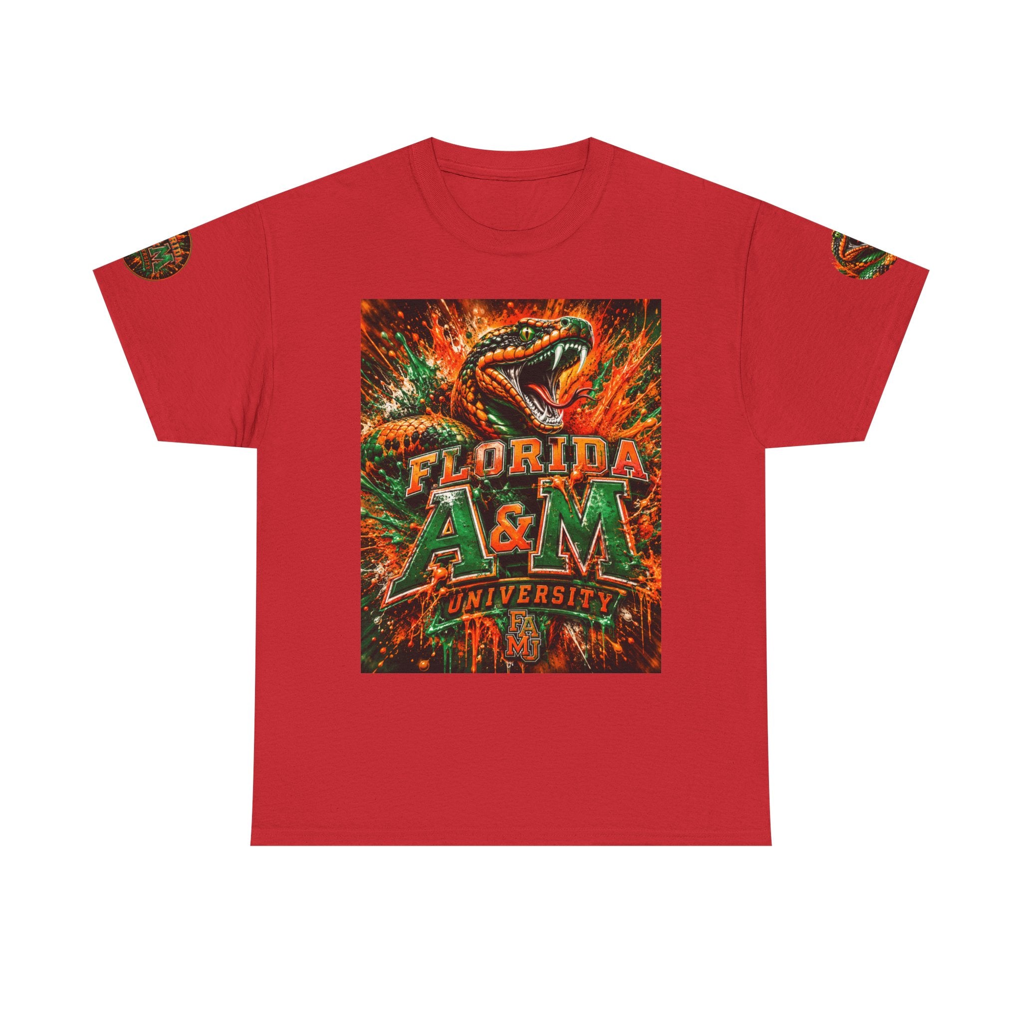 Florida A&M University Rattler Tee — Vintage Snake Mascot College T-Shirt