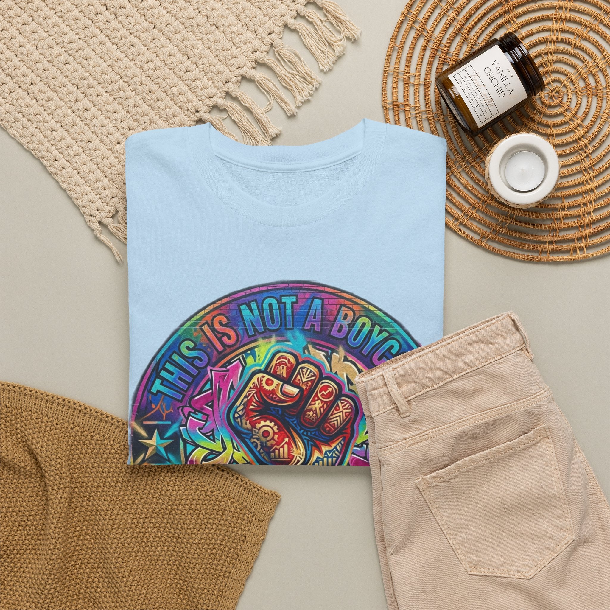 Fist of Strength Graphic Tee — “This Is Not A Boycott, This Is A Wealth Transfer”