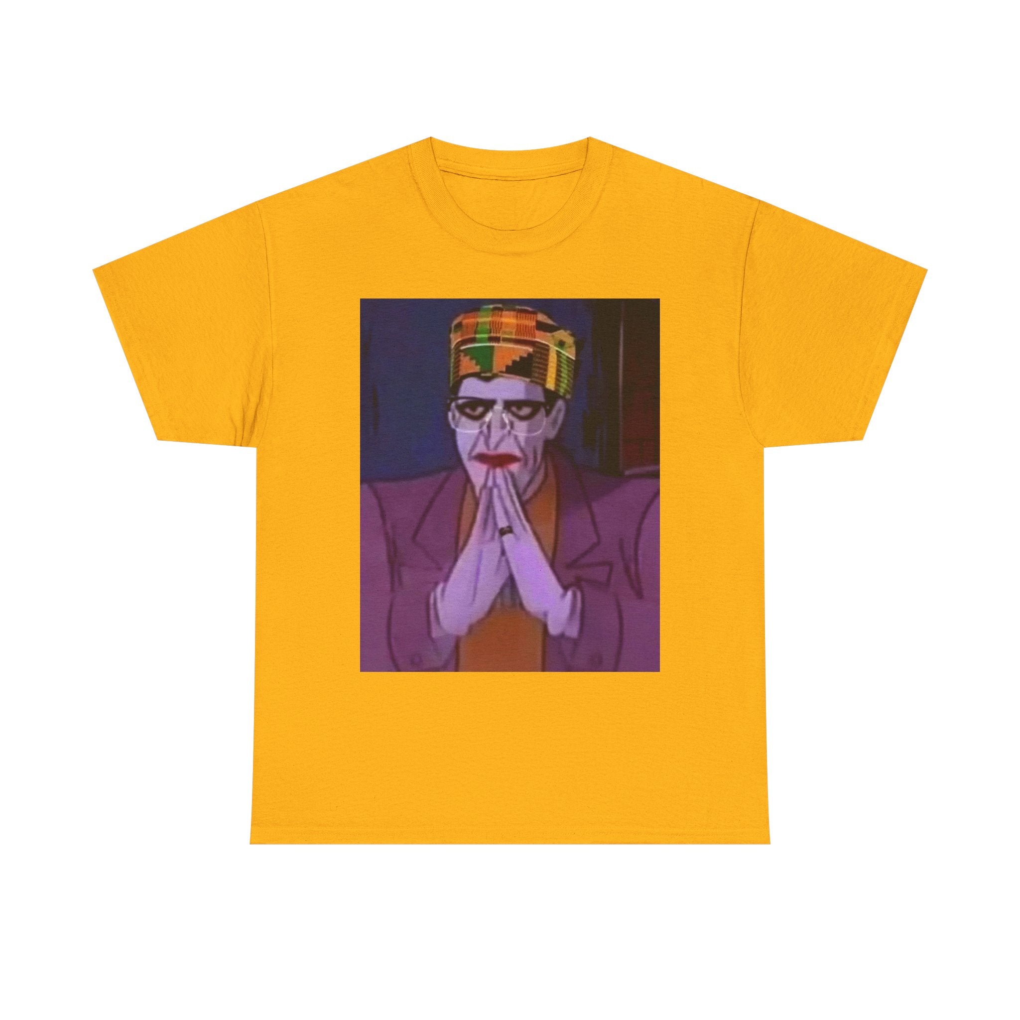 Graphic Tee — Vintage Afrocentric Joker Portrait & Psychedelic Raised Fist Art