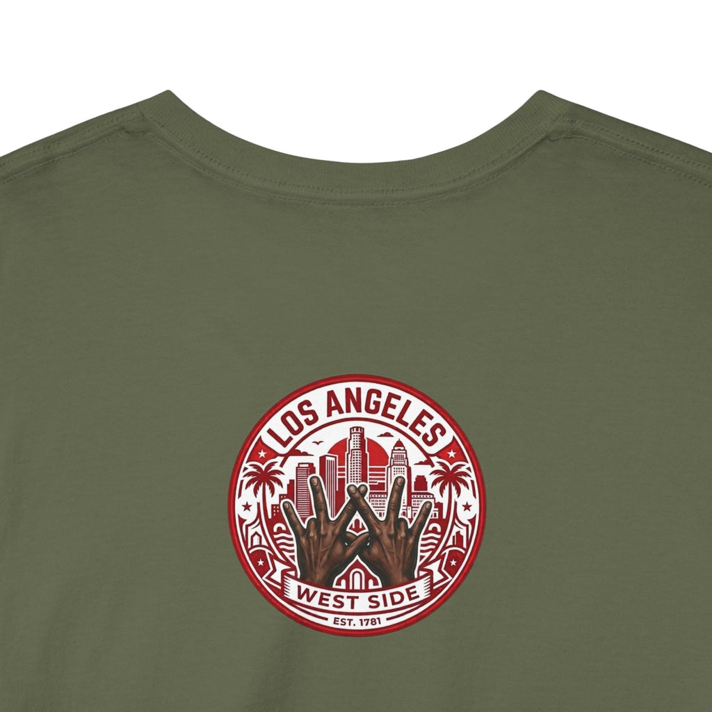 Graphic Tee — Retro Street Photo Print T-Shirt