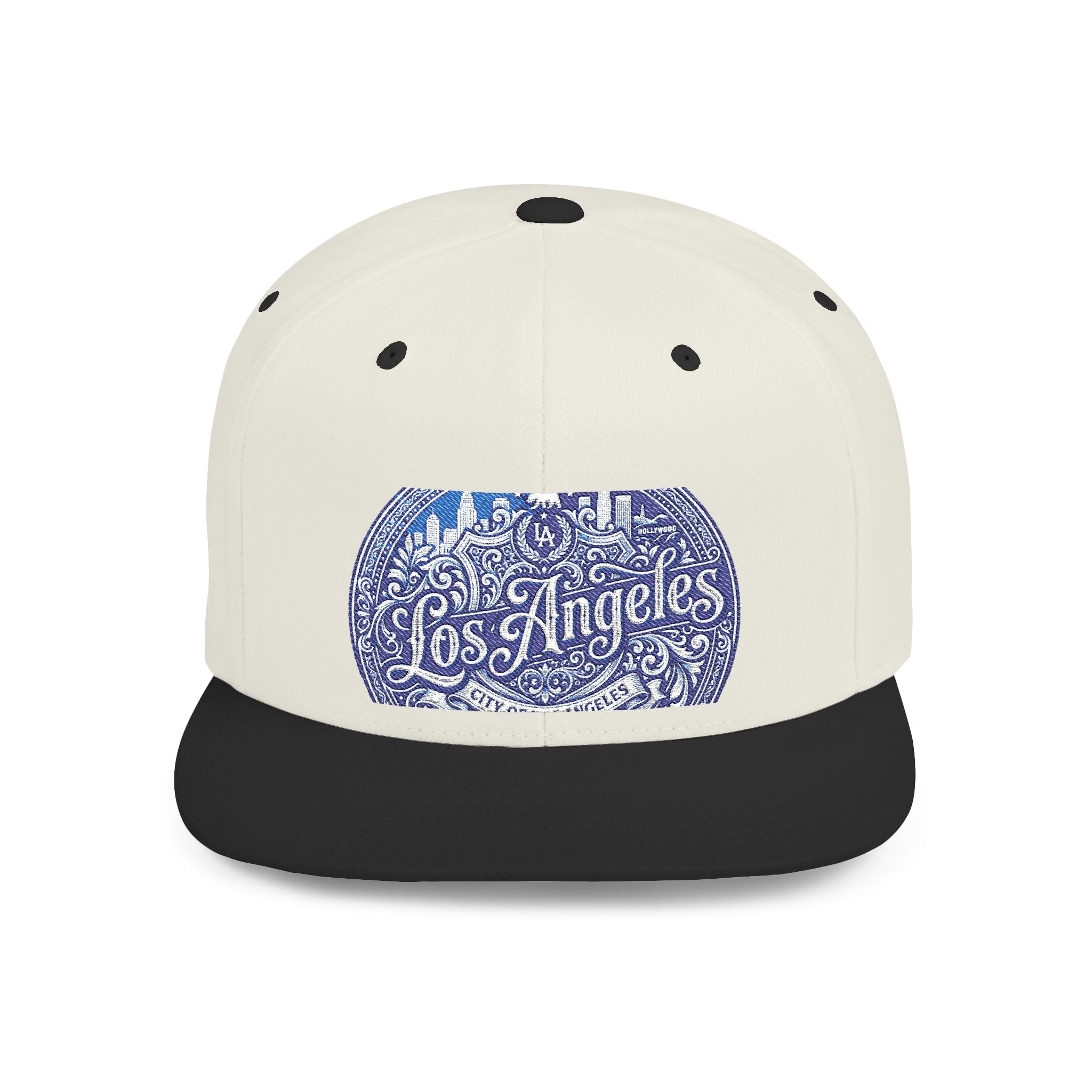 Los Angeles Paisley Flat Bill Snapback Hat