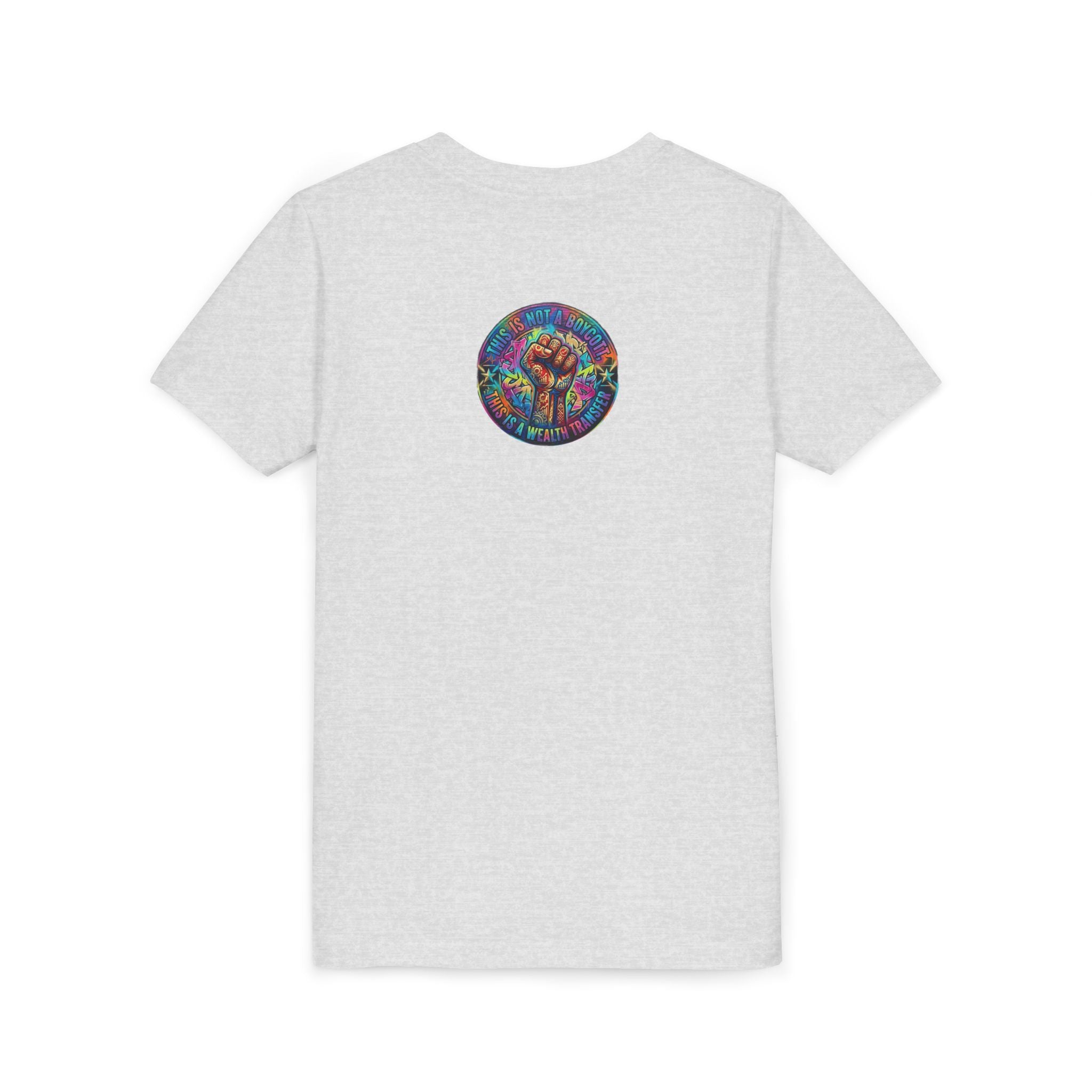 Kids Gaming Tee — Neon Rainbow Portal Gamer Shirt