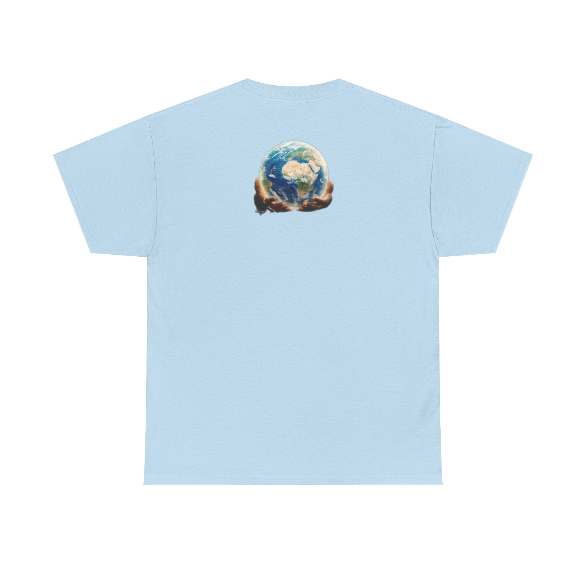 Cosmic Guardian Tee — Earth Mother Spiritual Graphic T-Shirt