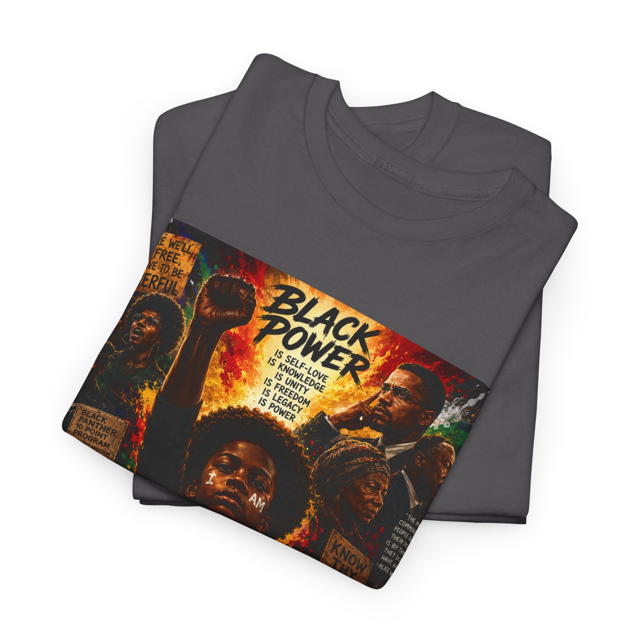 Black Power T‑Shirt — 'This Is Not A Boycott, This Is A Wealth Transfer' Protest Tee