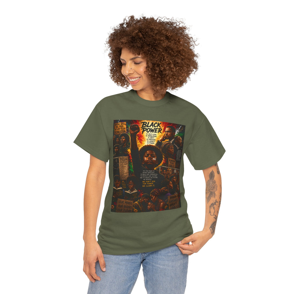 Black Power T‑Shirt — 'This Is Not A Boycott, This Is A Wealth Transfer' Protest Tee