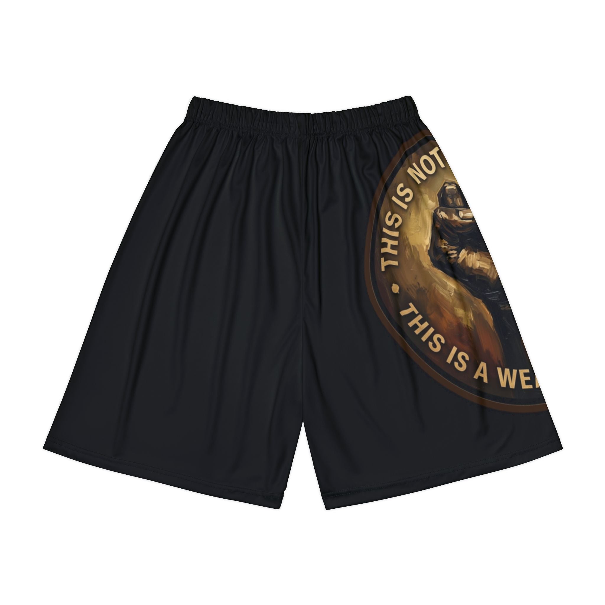Men's Athletic Shorts — 'This Is Not A Boycott, This Is A Wealth Transfer' Graphic