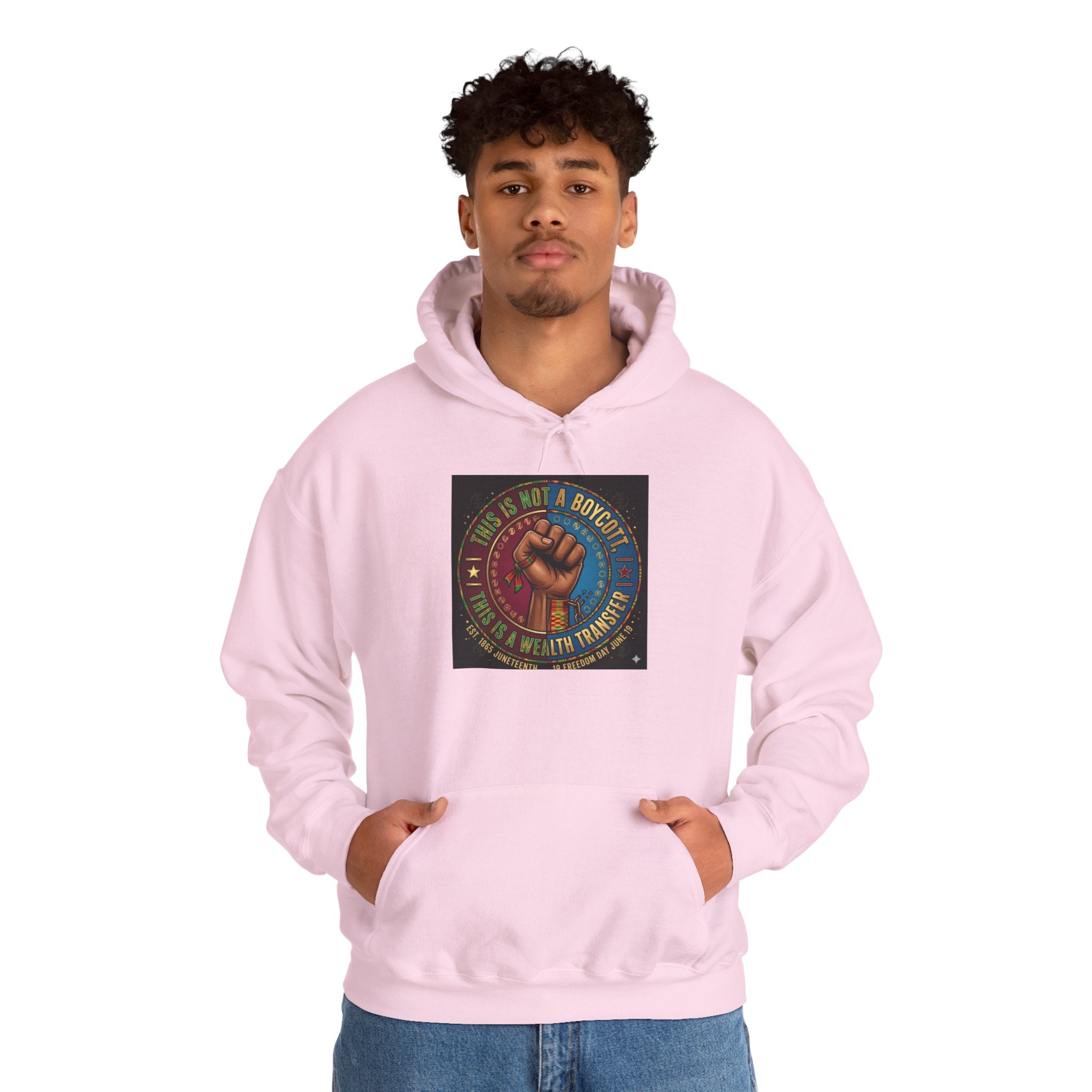 Empowered Unity Hoodie — "We Are a Movement" Fist Graphic Sweatshirt