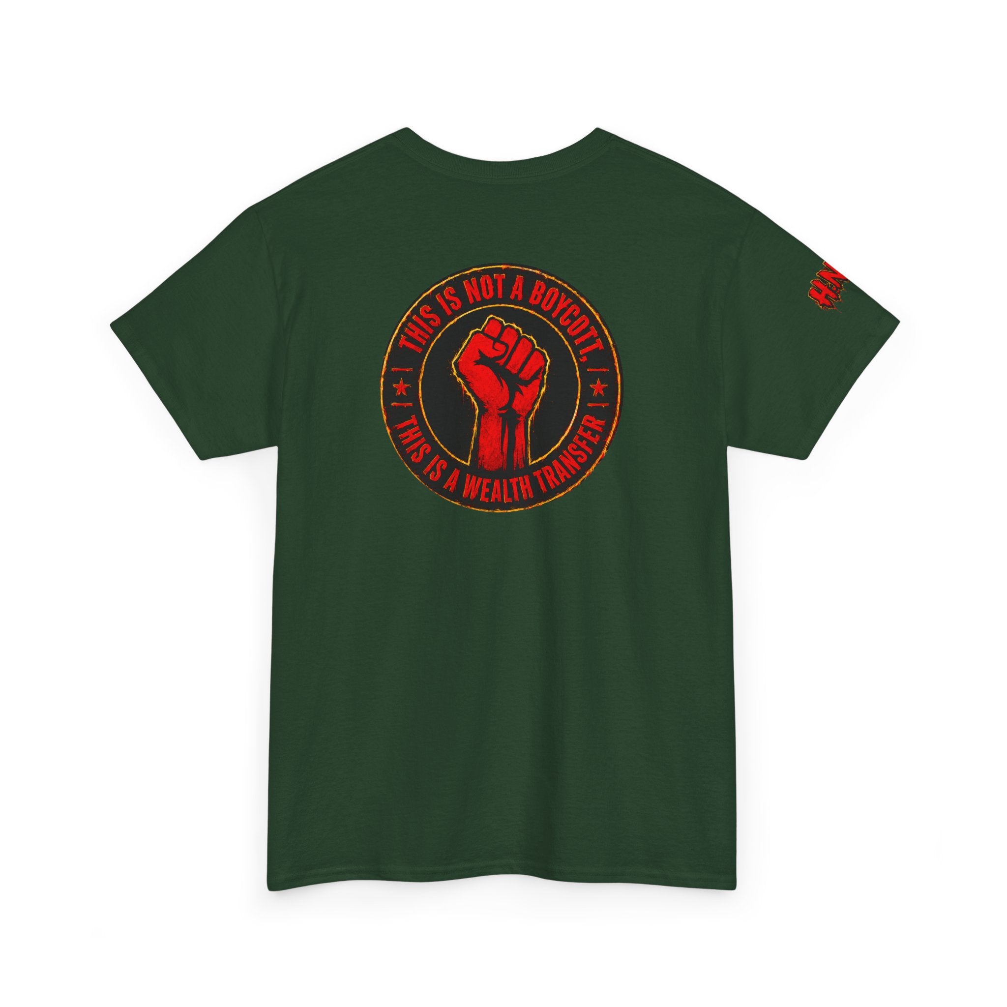 H.N.I.C. Graphic Tee — 'This Is Not A Riot' Raised Fist Streetwear T‑Shirt
