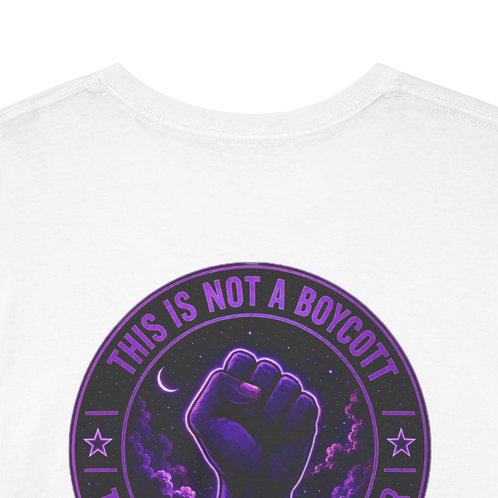 Graphic Tee — "Silence Is Not A Rebellion" Black Power Fist Tee