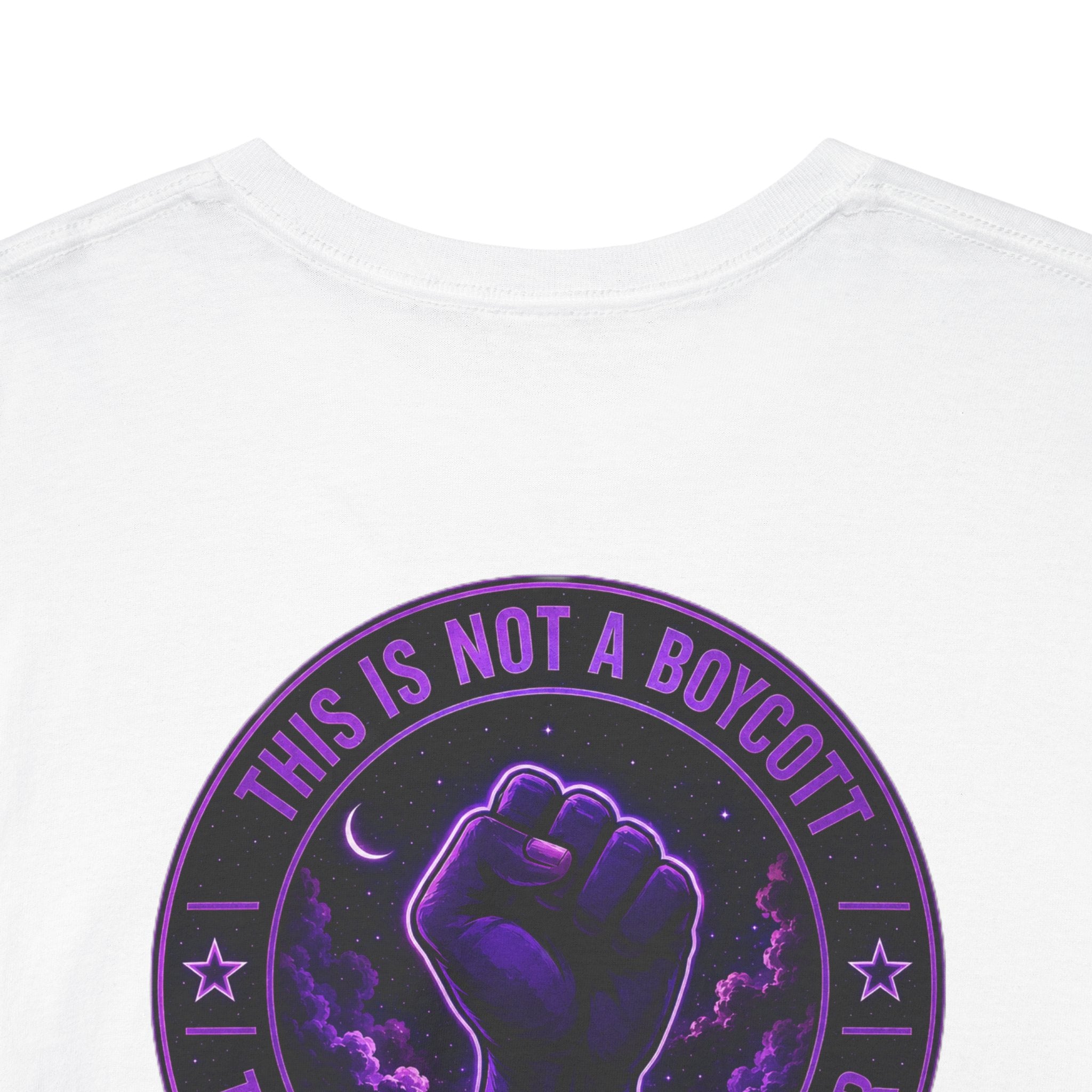 Graphic Tee — "Silence Is Not A Rebellion" Black Power Fist Tee