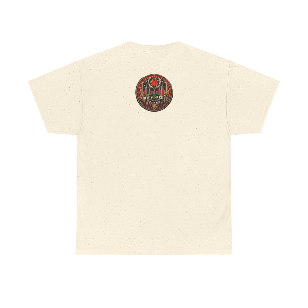 Vintage Crown Portrait Tee — Retro Hip-Hop Photo Graphic T-Shirt