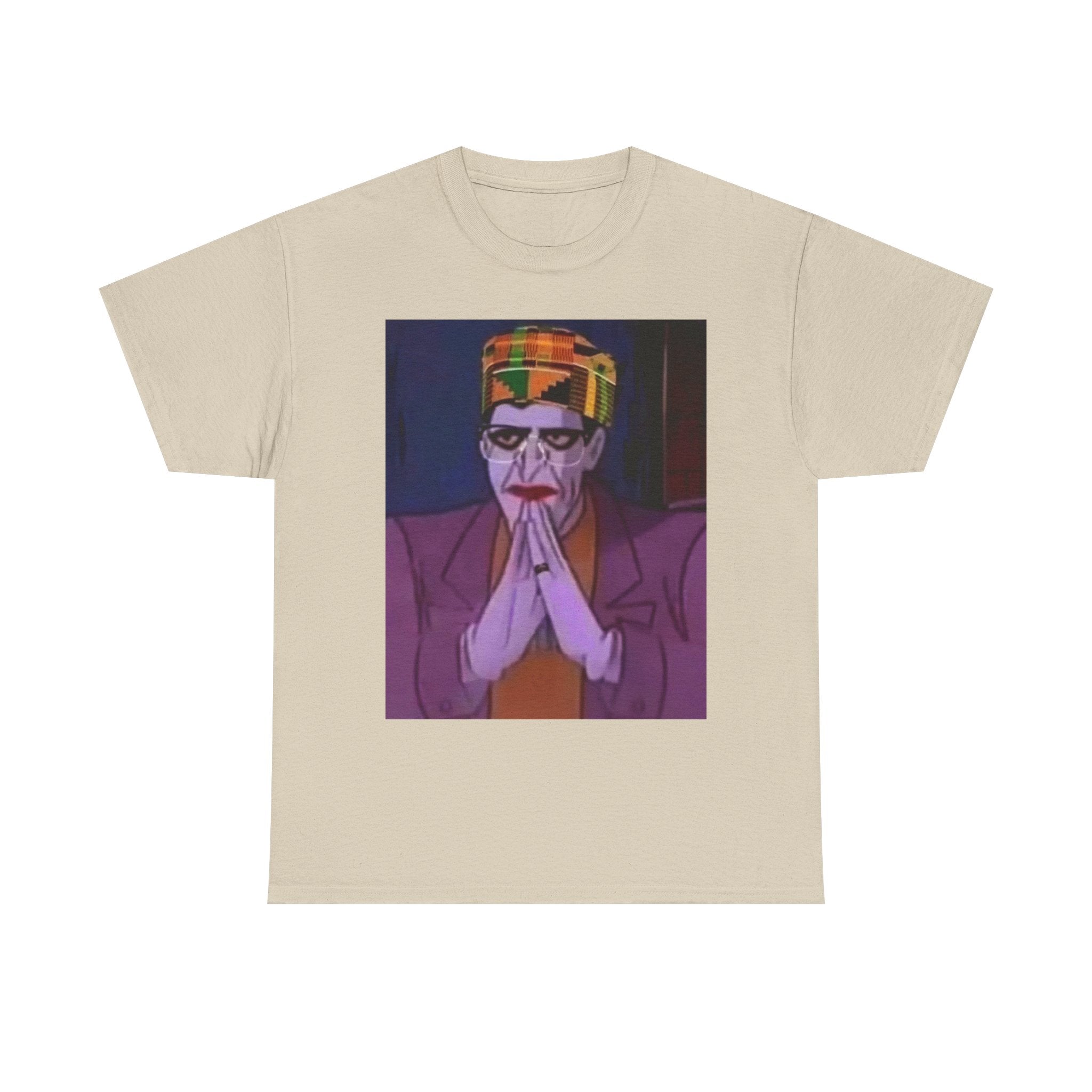 Graphic Tee — Vintage Afrocentric Joker Portrait & Psychedelic Raised Fist Art