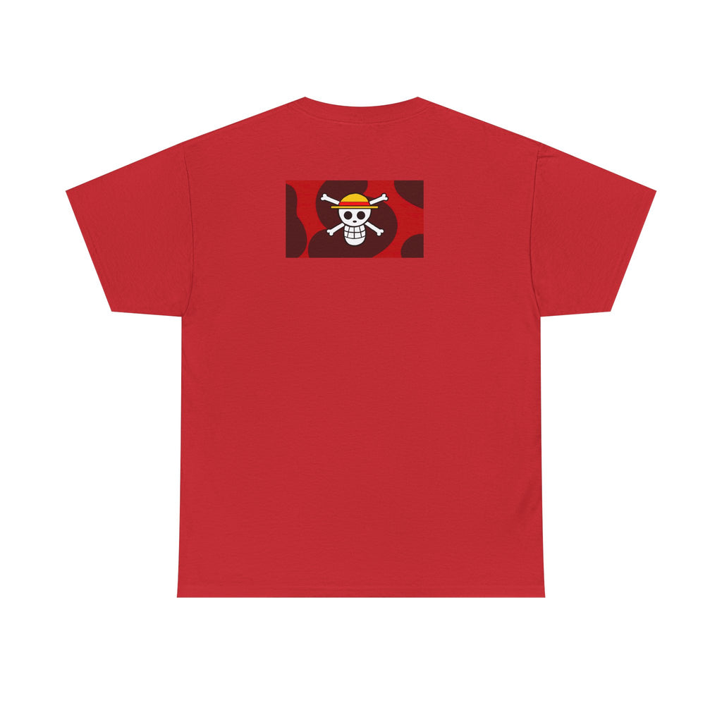 One Piece Luffy Straw Hat T‑Shirt — Anime Pirate Crew Graphic Tee