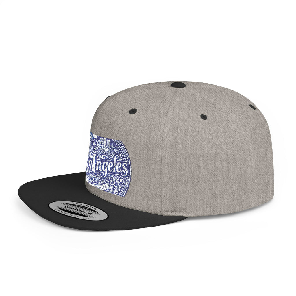 Los Angeles Paisley Flat Bill Snapback Hat