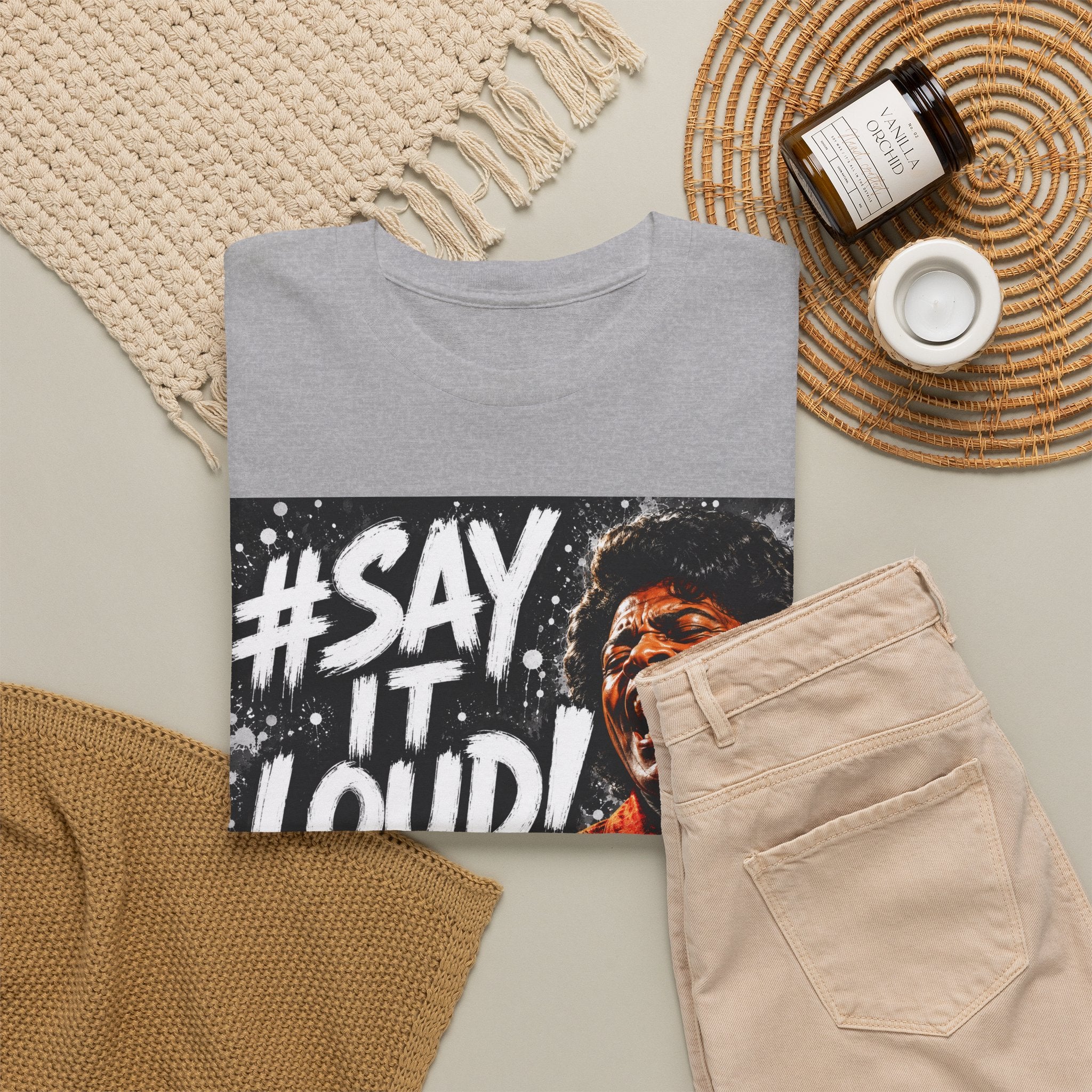 Say It Loud! Protest Fist Graphic Tee