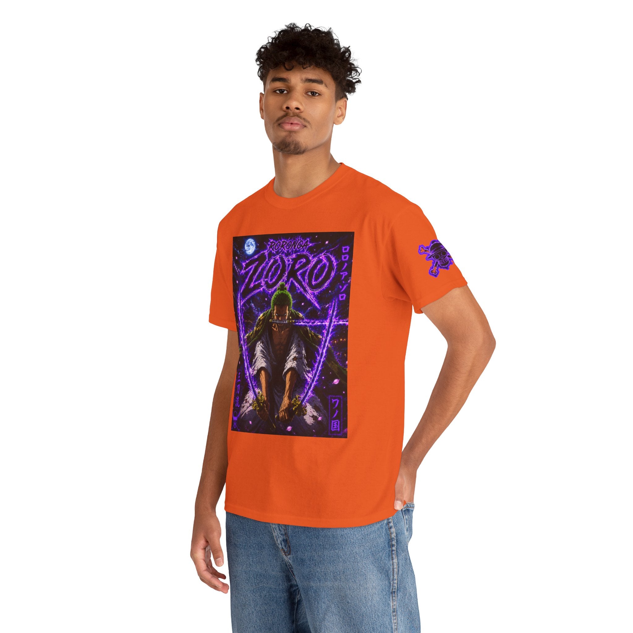 Zoro Neon Samurai T‑Shirt