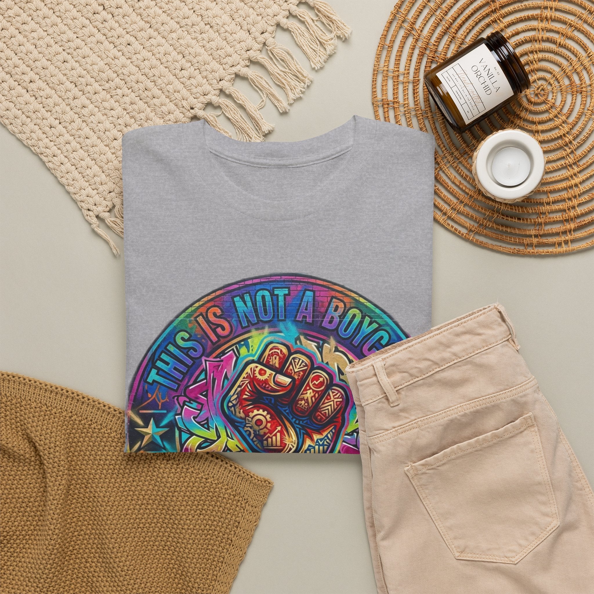 Fist of Strength Graphic Tee — “This Is Not A Boycott, This Is A Wealth Transfer”