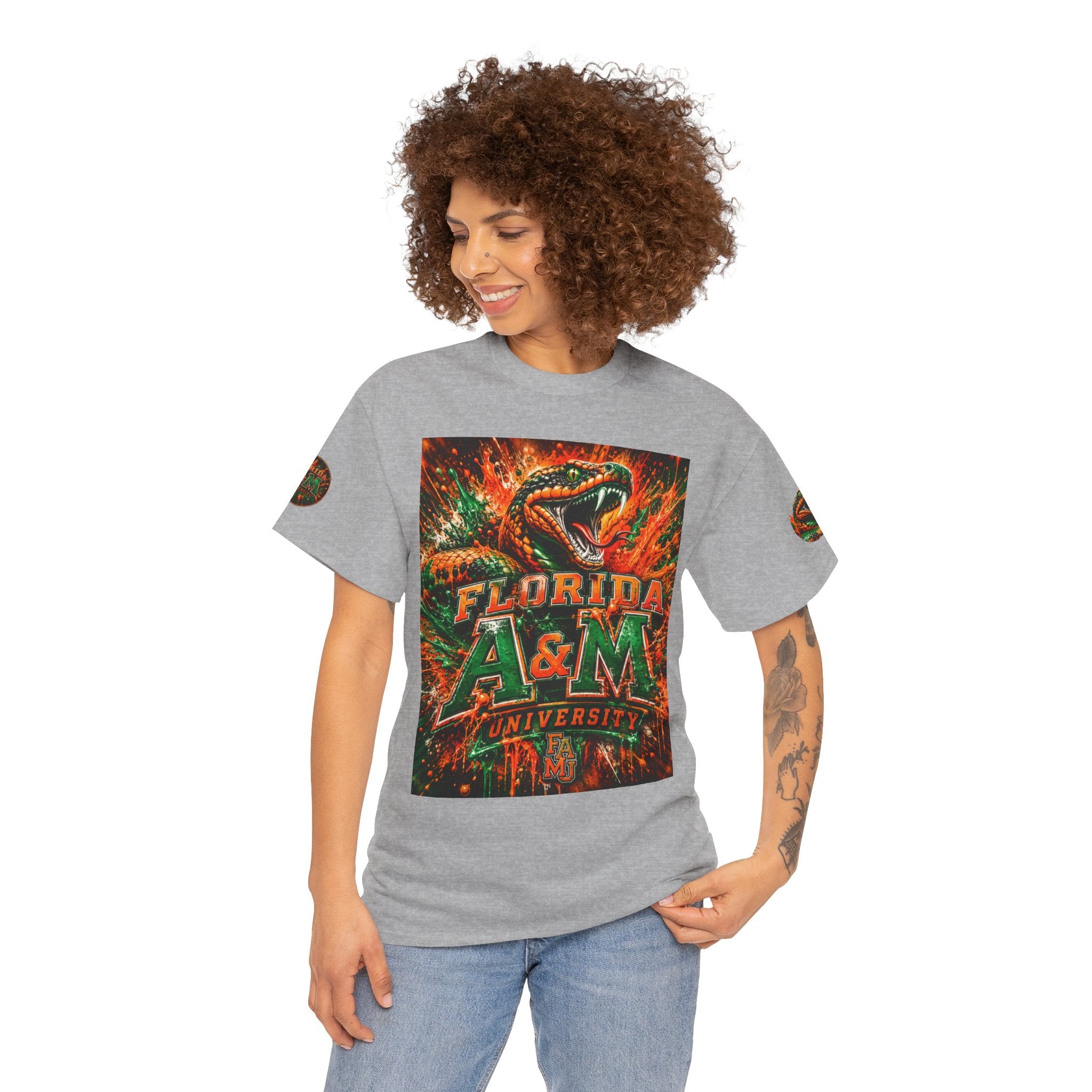 Florida A&M University Rattler Tee — Vintage Snake Mascot College T-Shirt