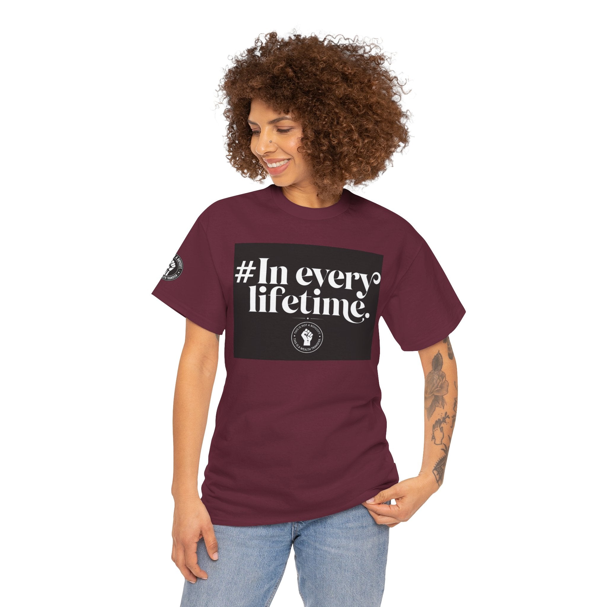 In Every Lifetime Tee — Social Justice Fist Graphic T-Shirt