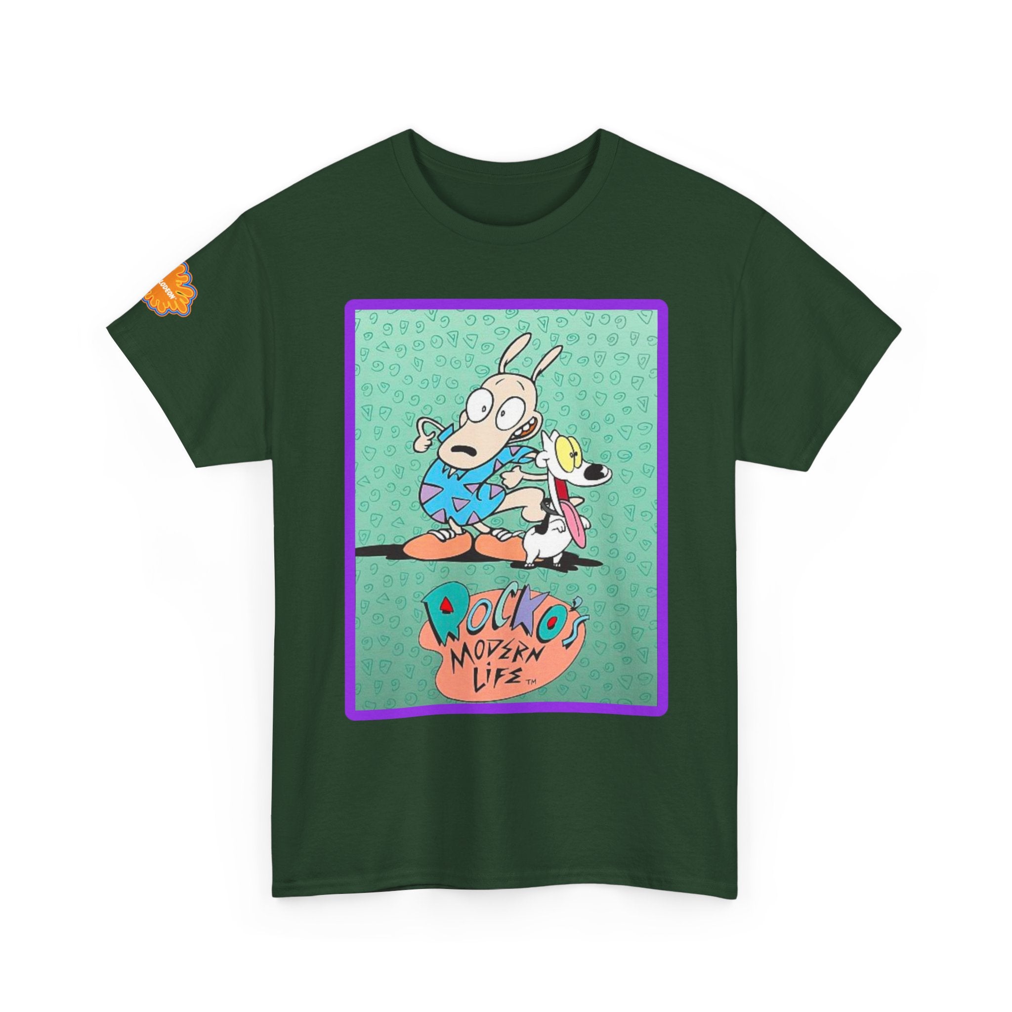 Rocko's Modern Life Cartoon Tee — Retro 90s Nicktoons Graphic T-Shirt