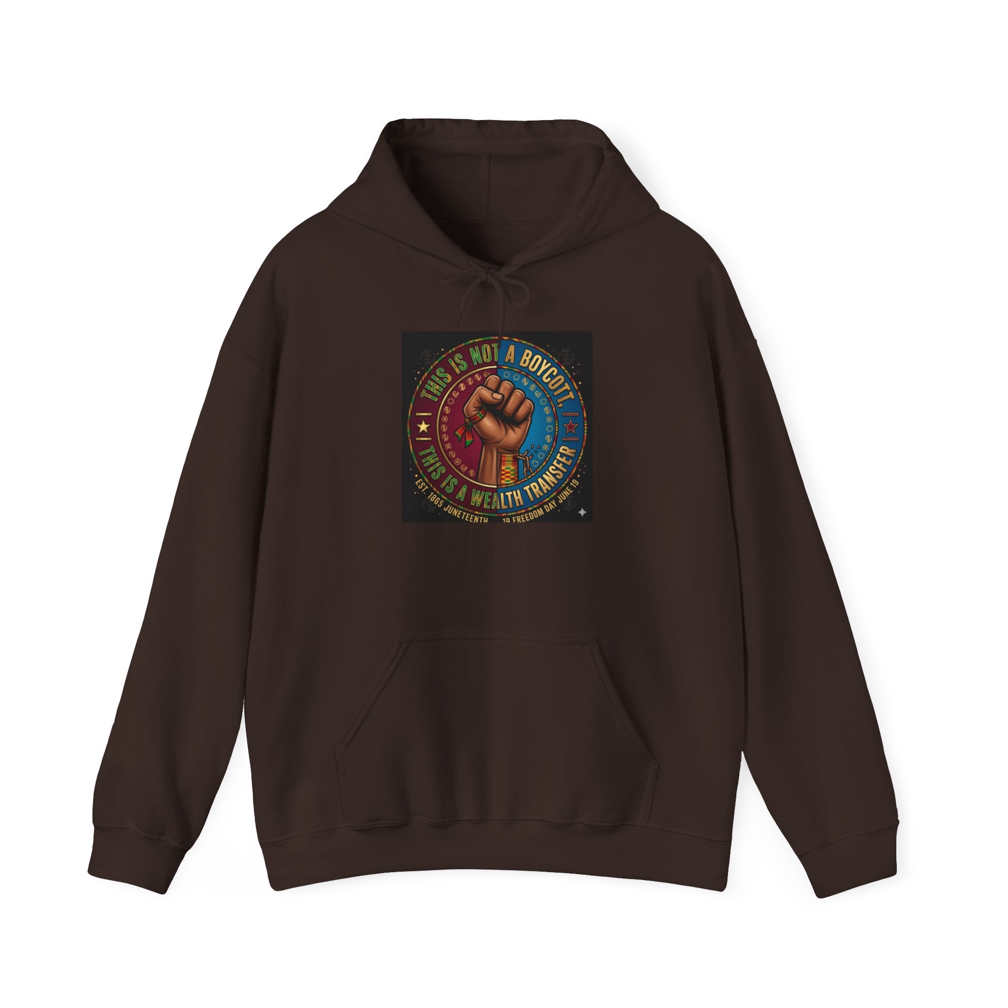 Empowered Unity Hoodie — "We Are a Movement" Fist Graphic Sweatshirt