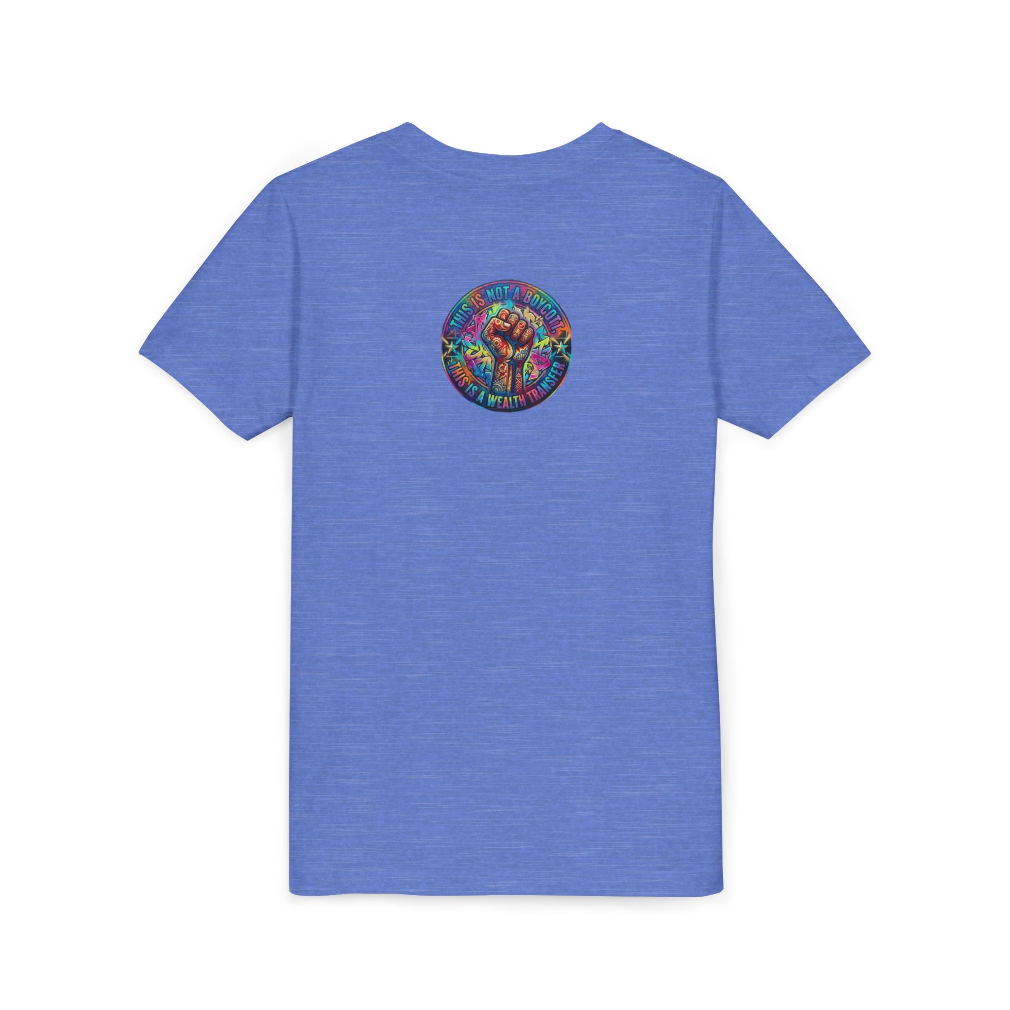 Kids Gaming Tee — Neon Rainbow Portal Gamer Shirt