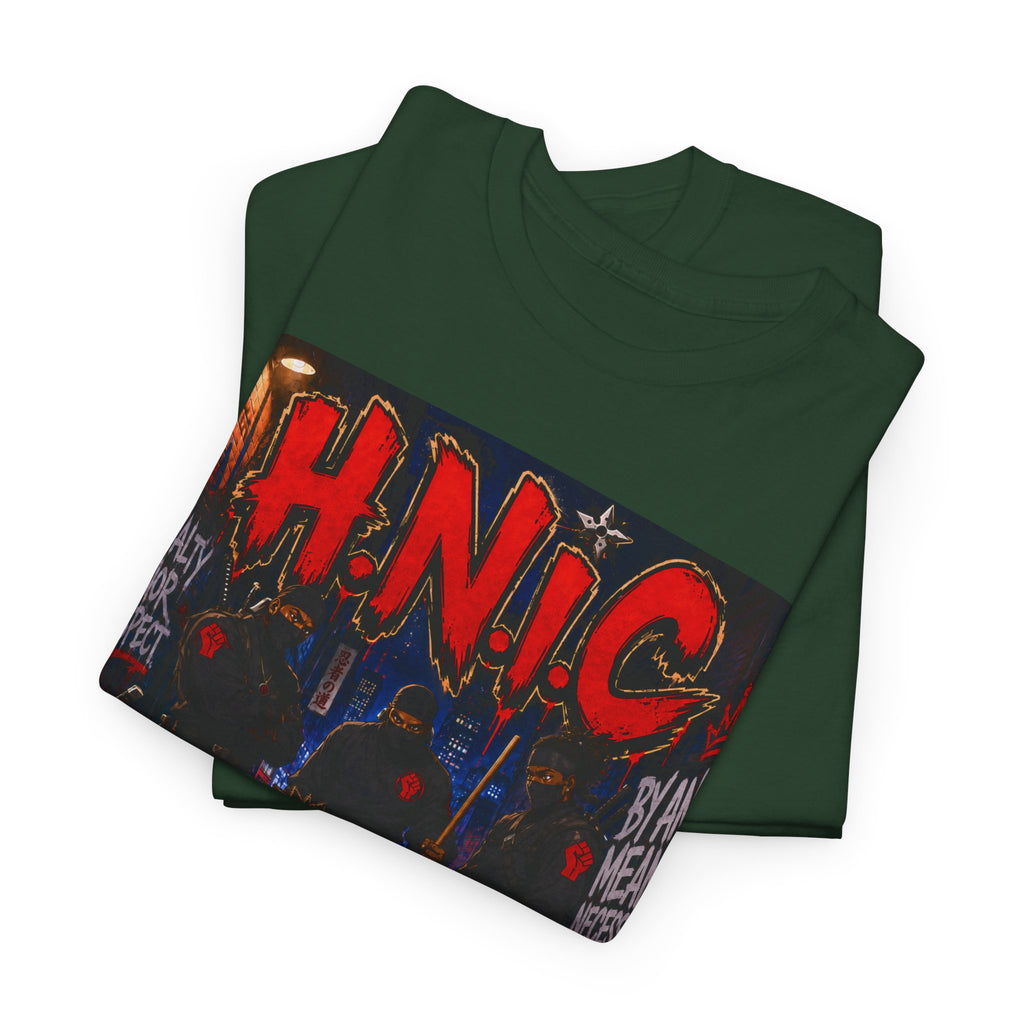 H.N.I.C. Graphic Tee — 'This Is Not A Riot' Raised Fist Streetwear T‑Shirt