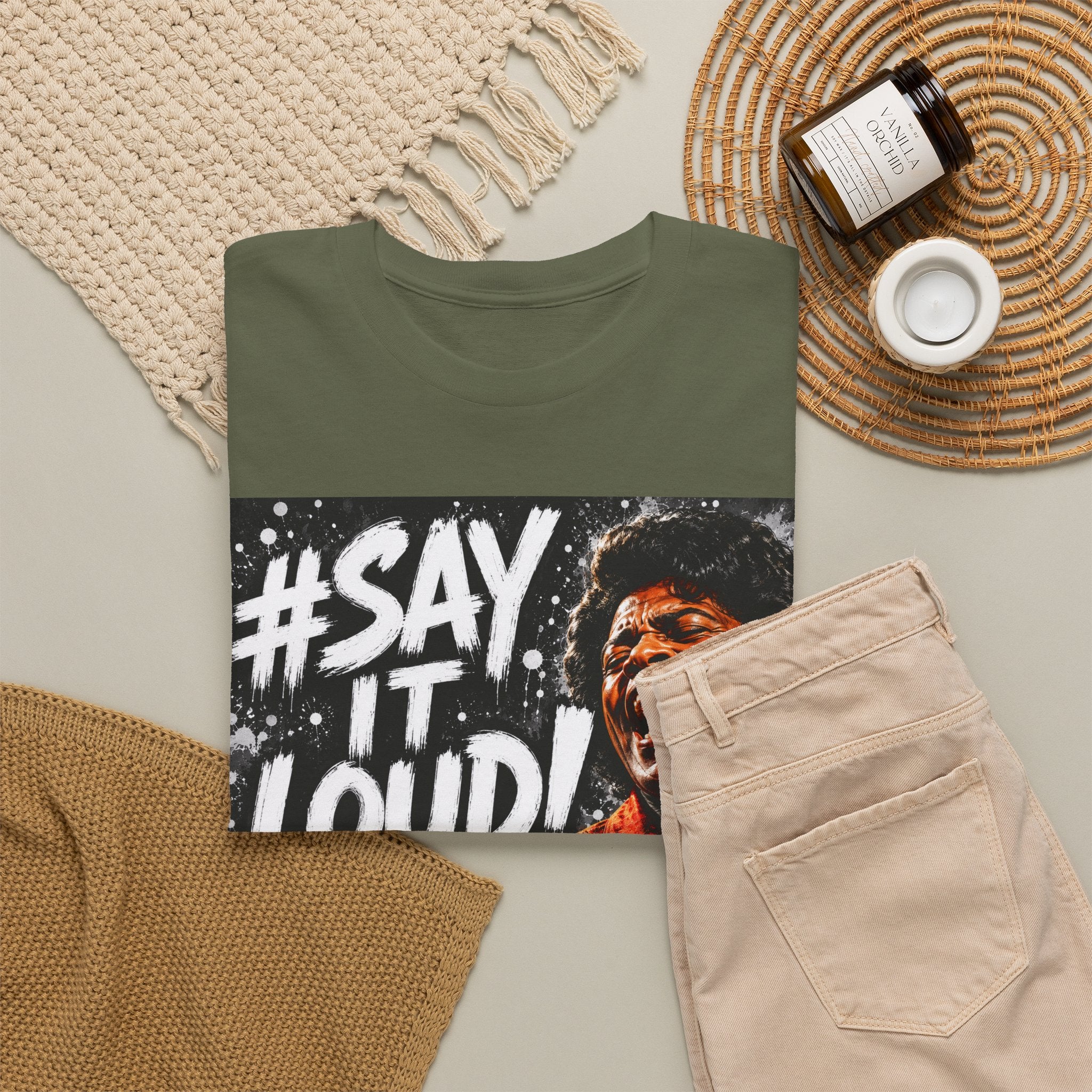 Say It Loud! Protest Fist Graphic Tee