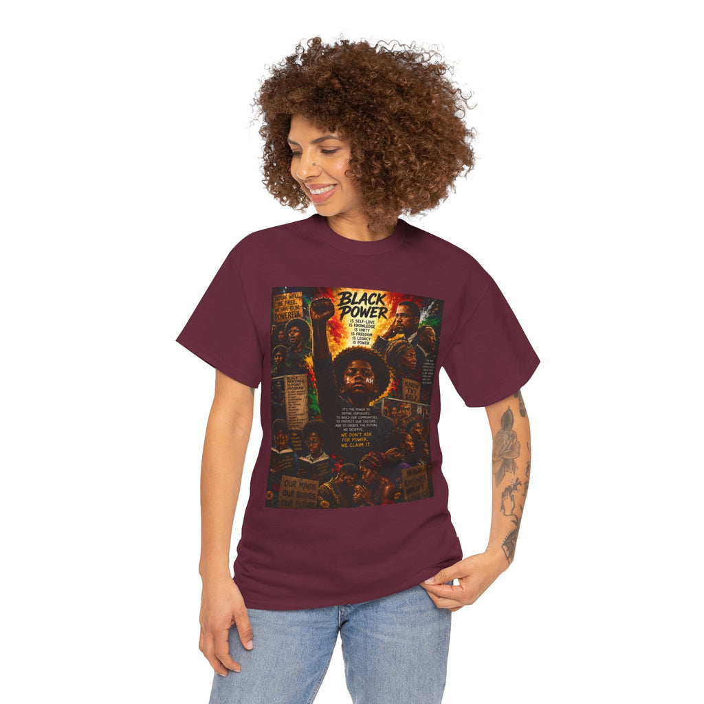 Black Power T‑Shirt — 'This Is Not A Boycott, This Is A Wealth Transfer' Protest Tee