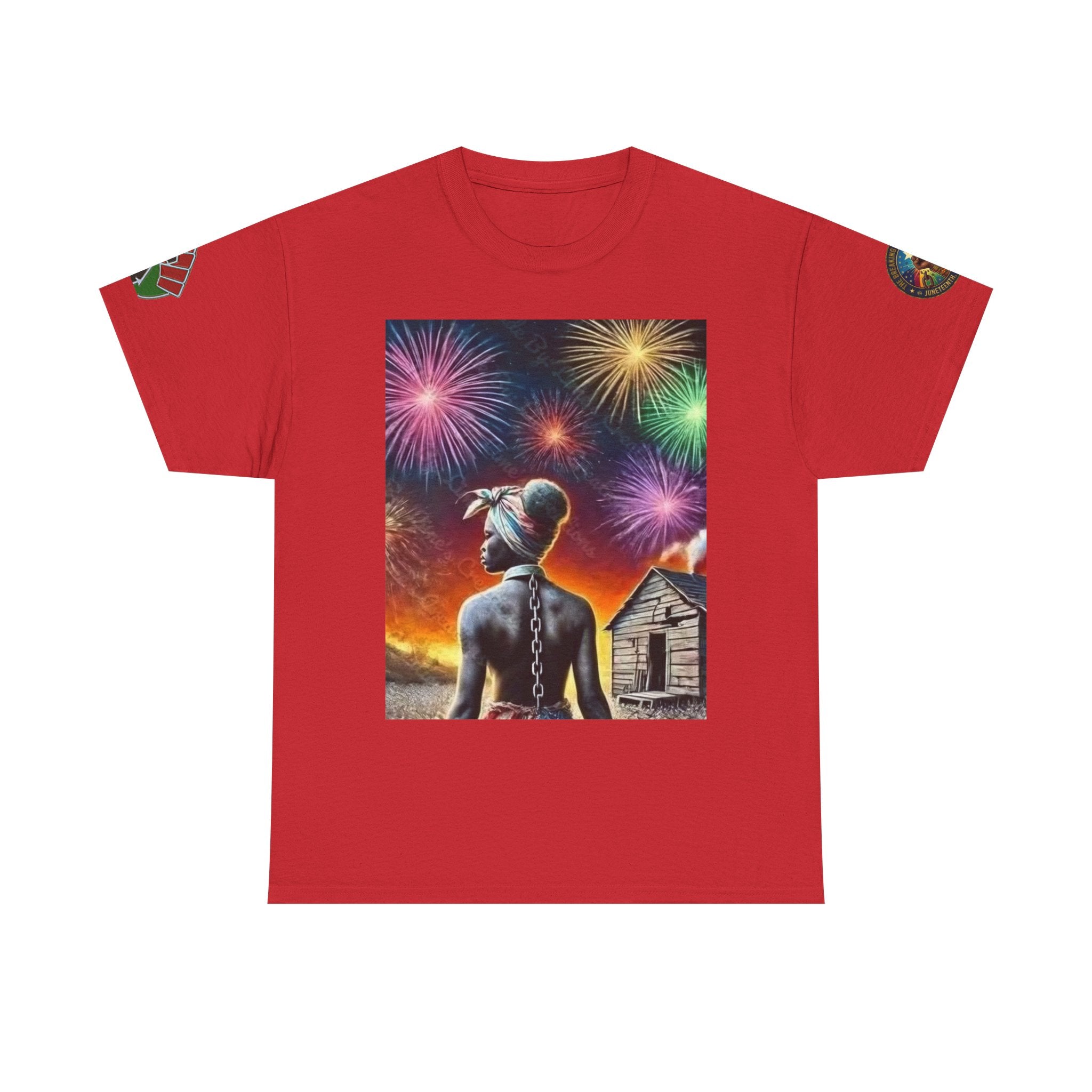 Freedom Isn’t Free Tee — Patriotic Fireworks Soldier Graphic T-Shirt