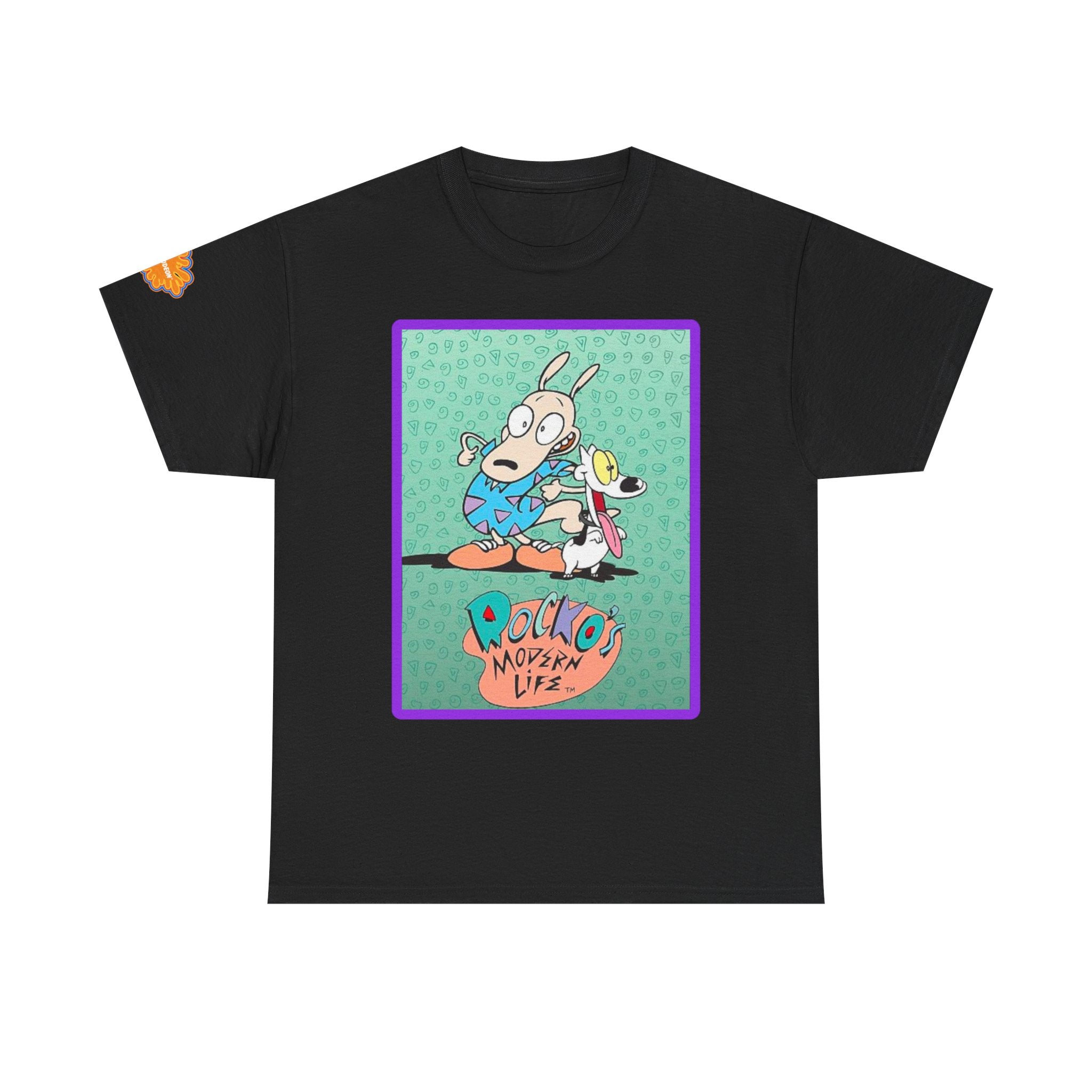 Rocko's Modern Life Cartoon Tee — Retro 90s Nicktoons Graphic T-Shirt