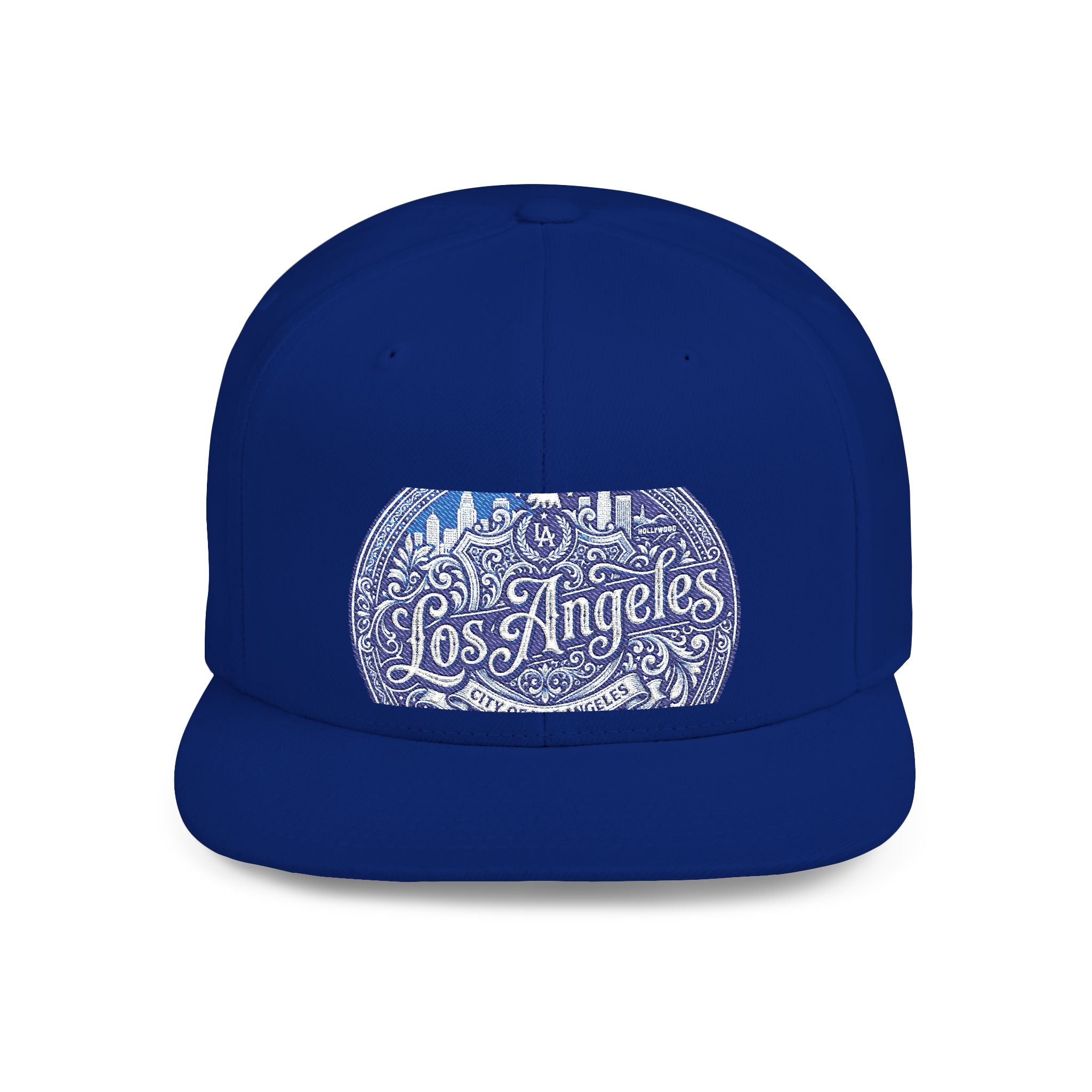 Los Angeles Paisley Flat Bill Snapback Hat