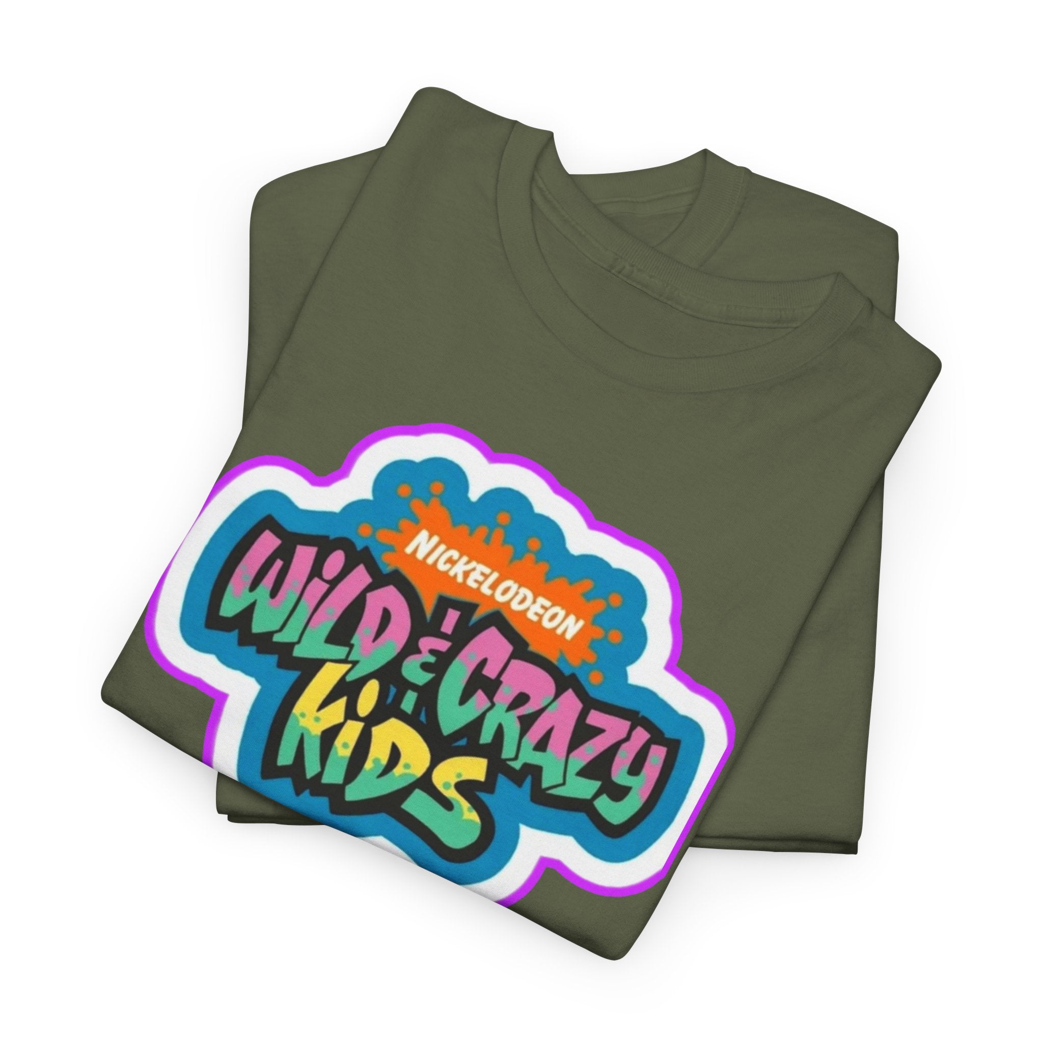 Wild & Crazy Kids Tee — Nickelodeon Slime Logo T-Shirt