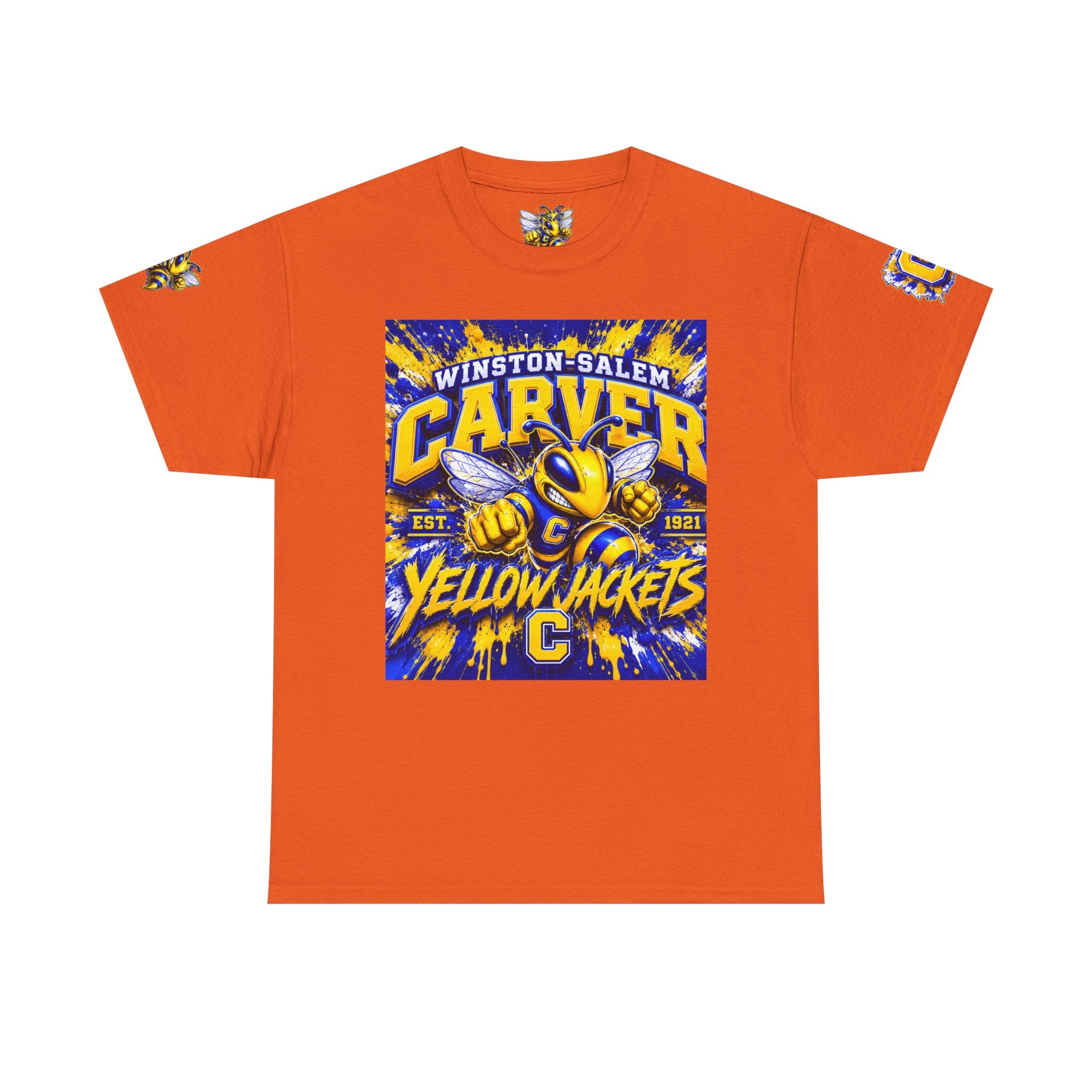 Carver Yellow Jackets T-Shirt — Winston-Salem High School Mascot Tee