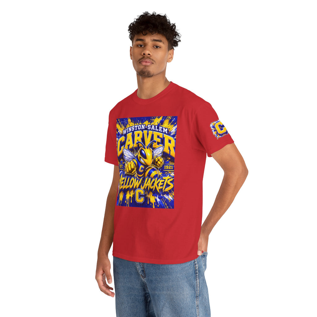 Carver Yellow Jackets T-Shirt — Winston-Salem High School Mascot Tee